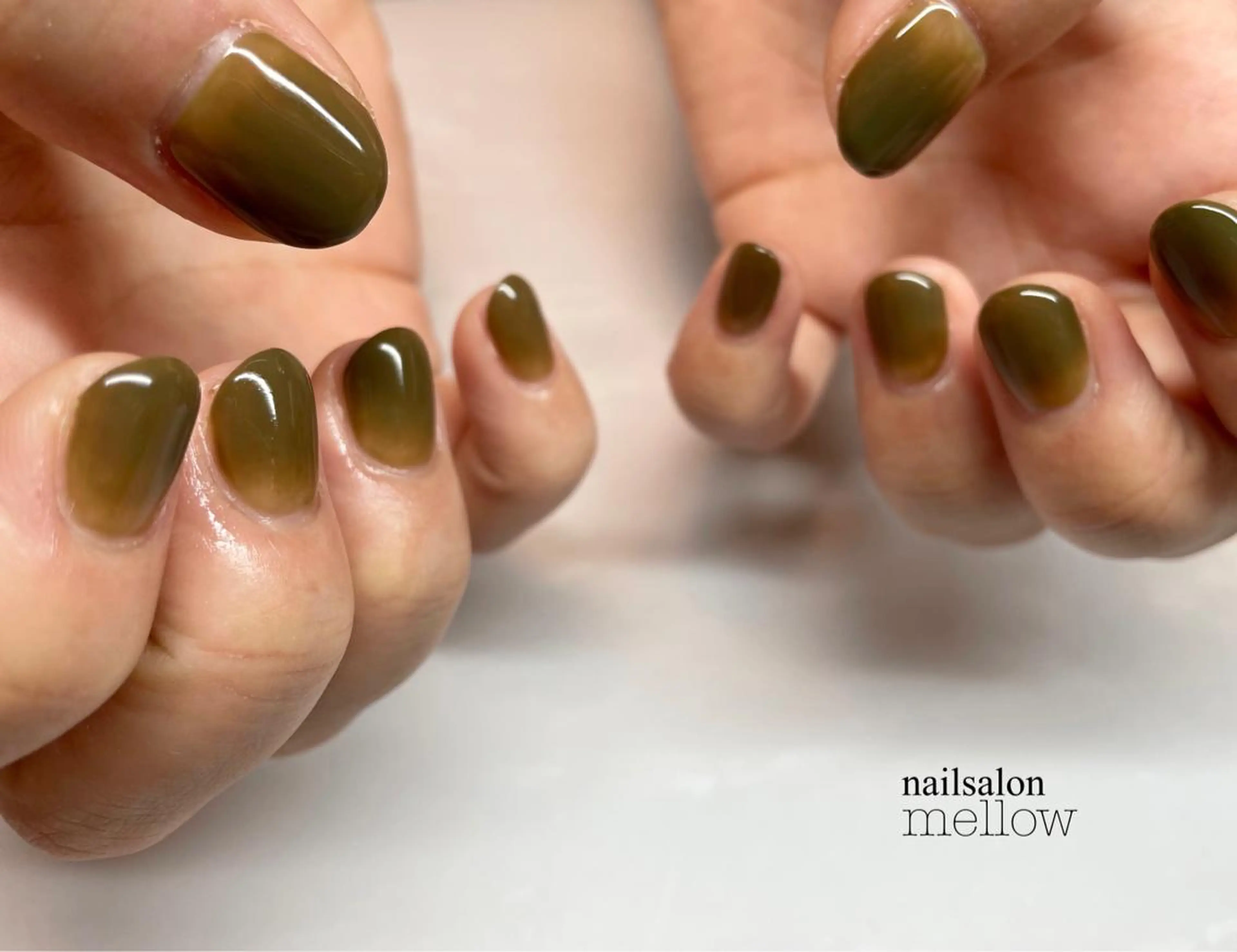 ネイル グラデーション 大山 浩美のネイルデザイン