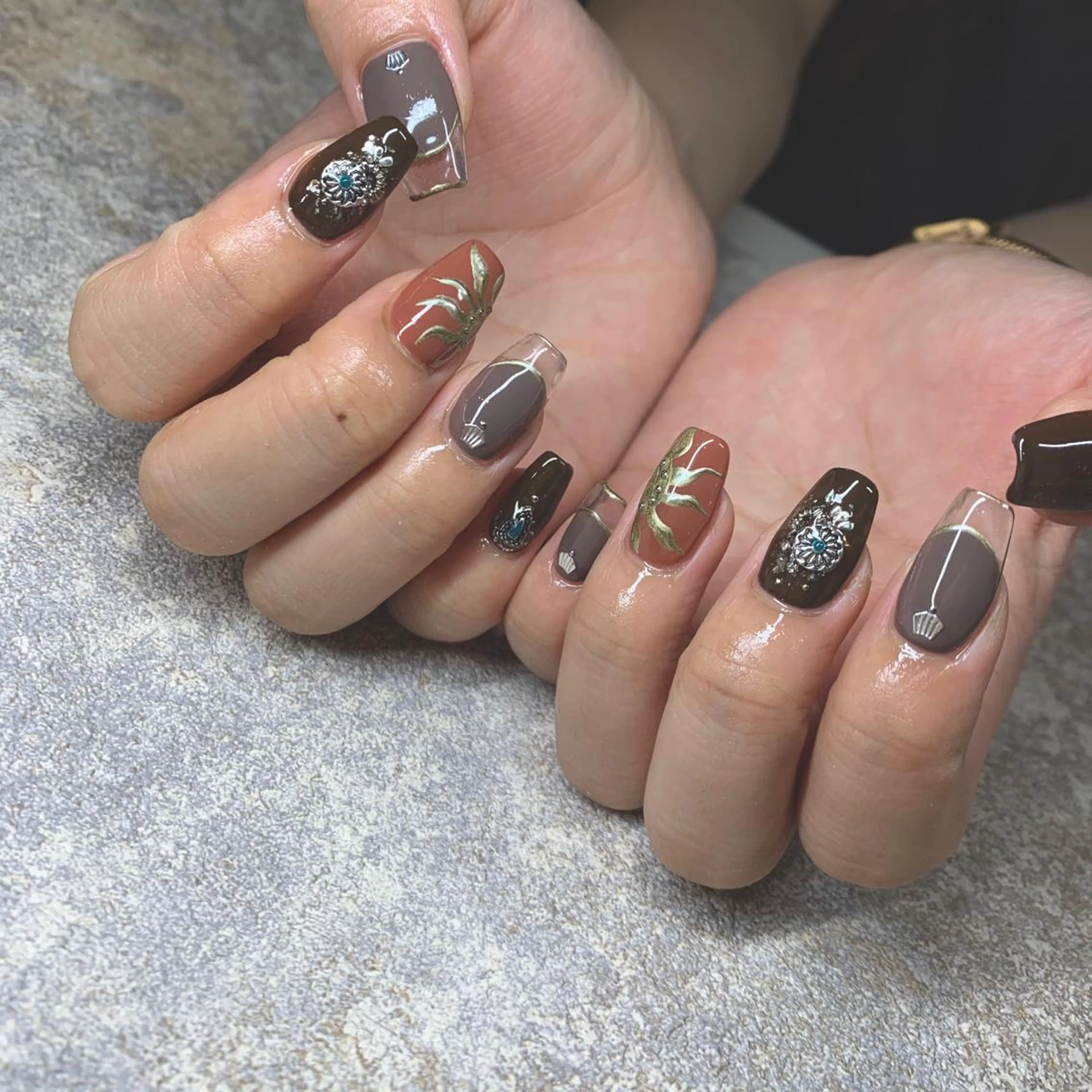 ネイル Nes.nail所属・🌼Nomura Yuko🌷のネイルデザイン