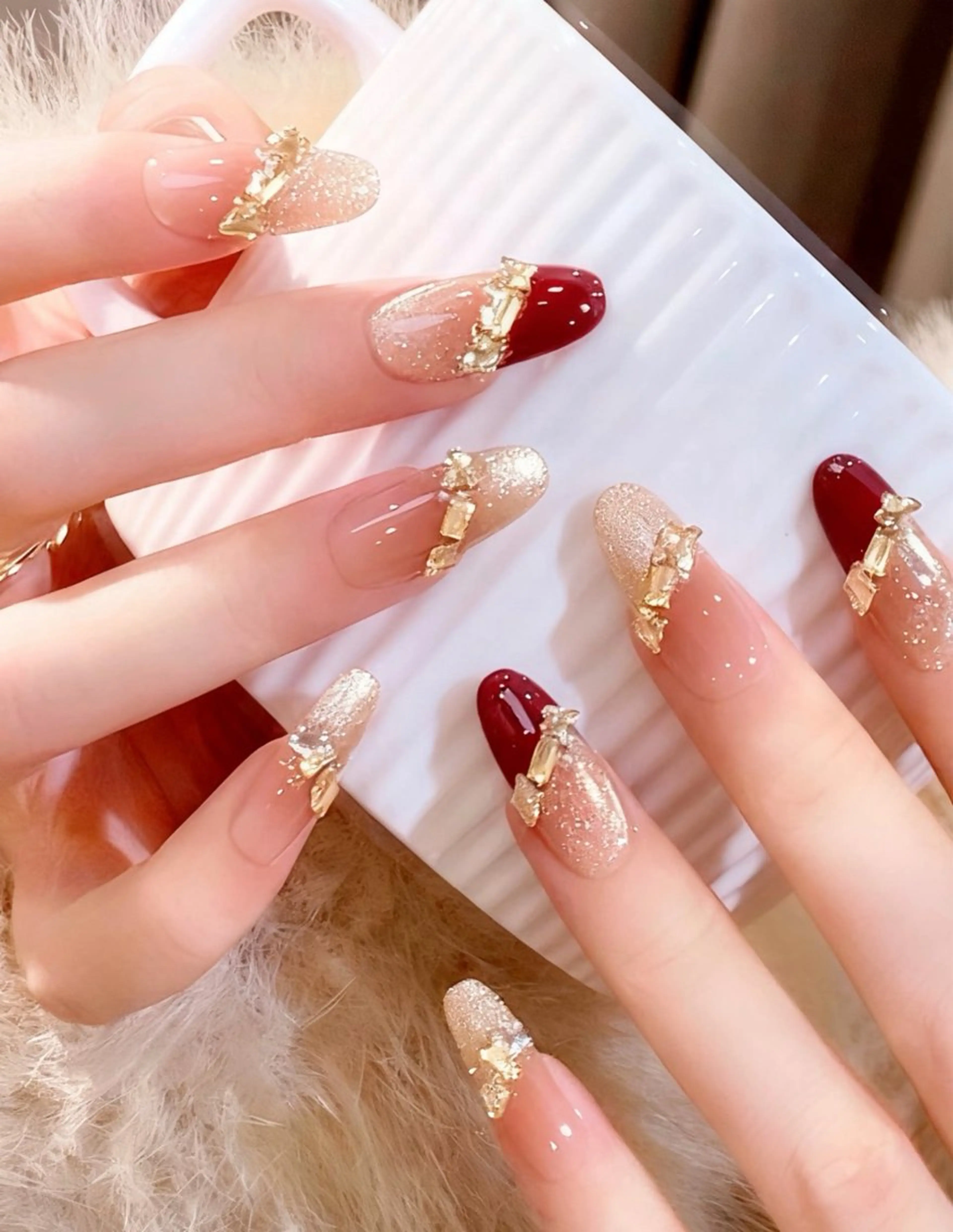 【自爪オフのみ/ストーン・パーツあり】の写真