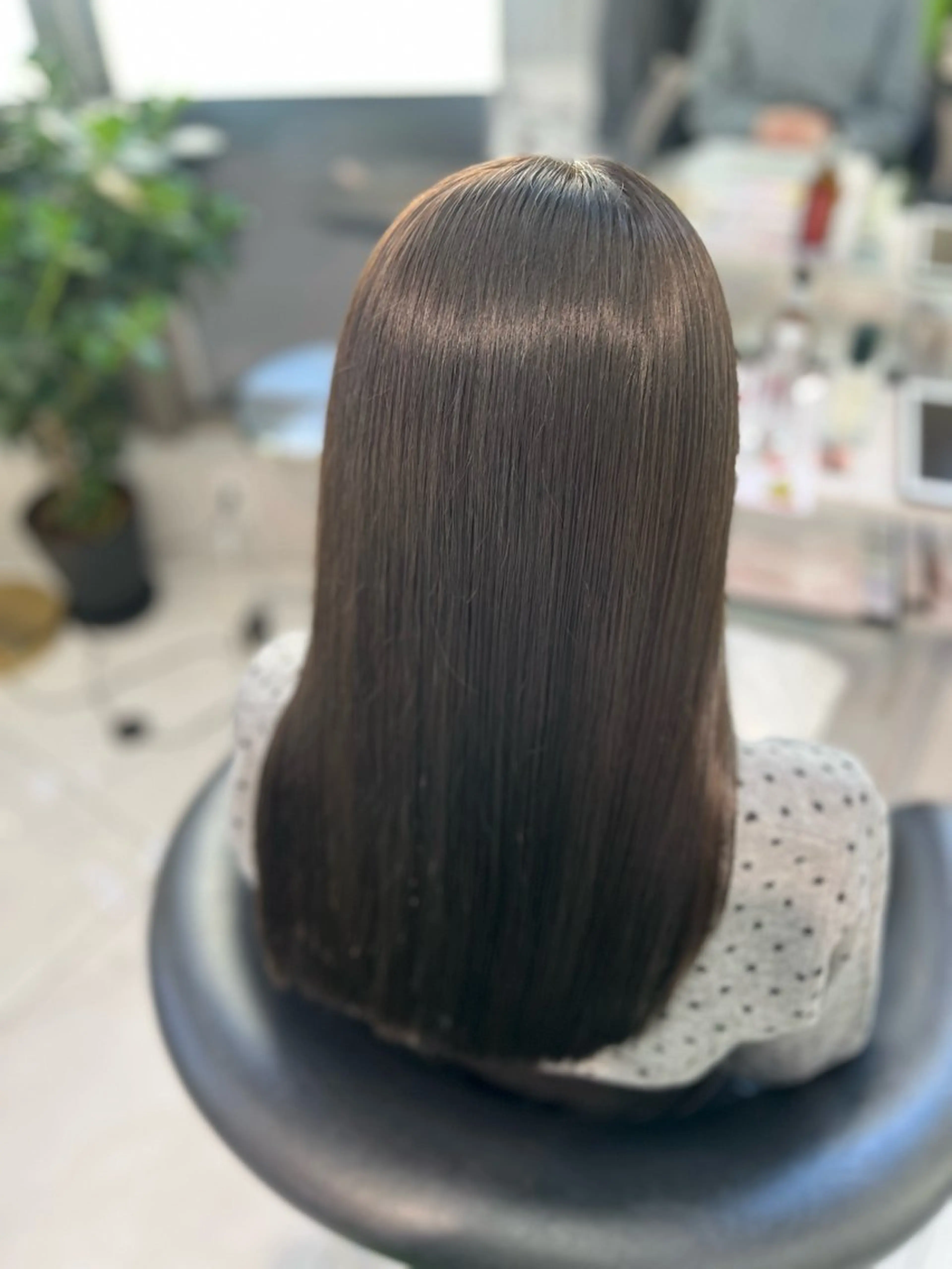 ロング ヘアカラー トリートメント Rin/寒色系カラー 🦋/うる艶ヘア🫧のヘアスタイル