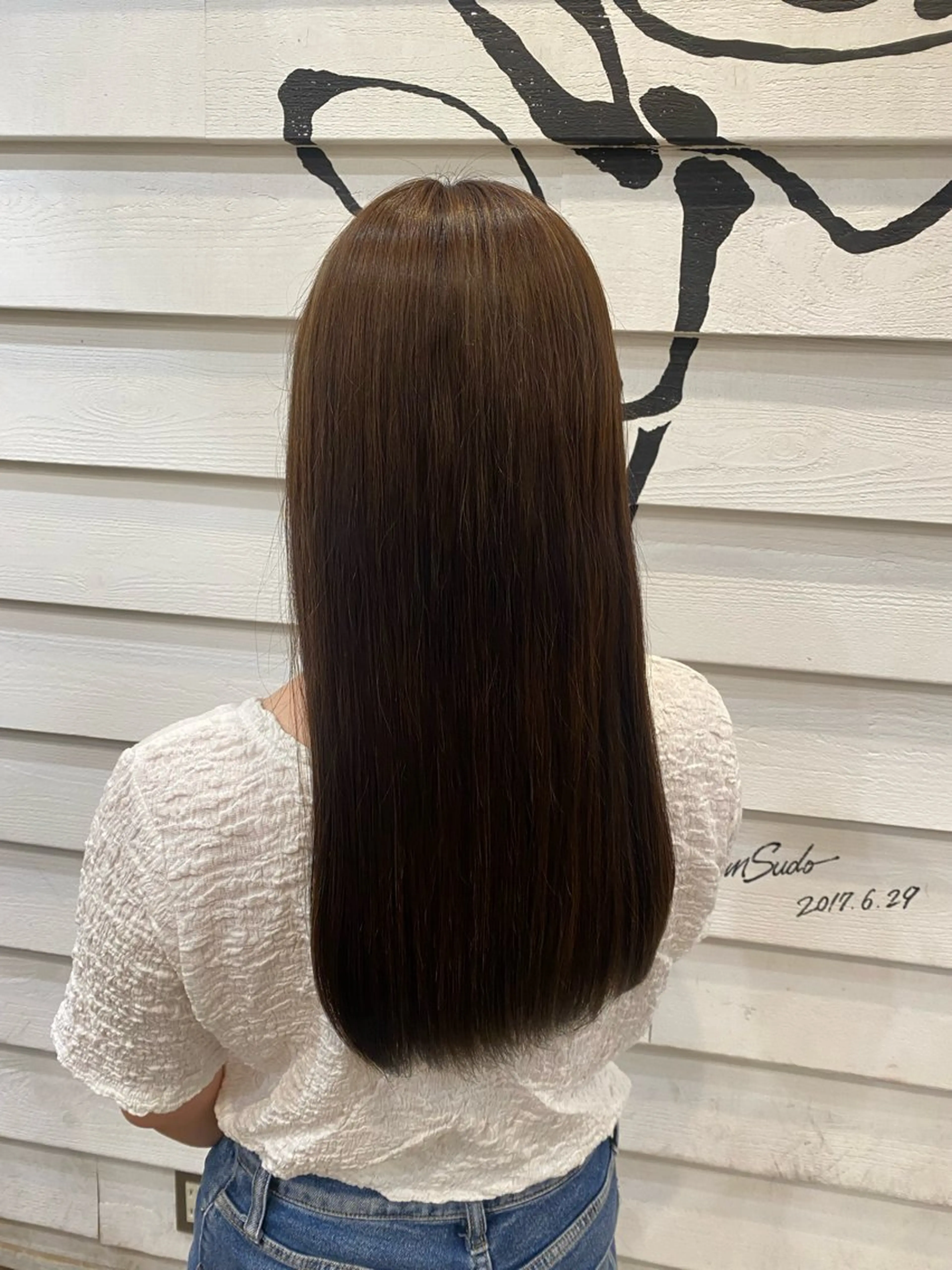 ロング カラー ヘアカラー ‎🤍透明感カラー 【仙川】セリナ‎🤍のヘアスタイル