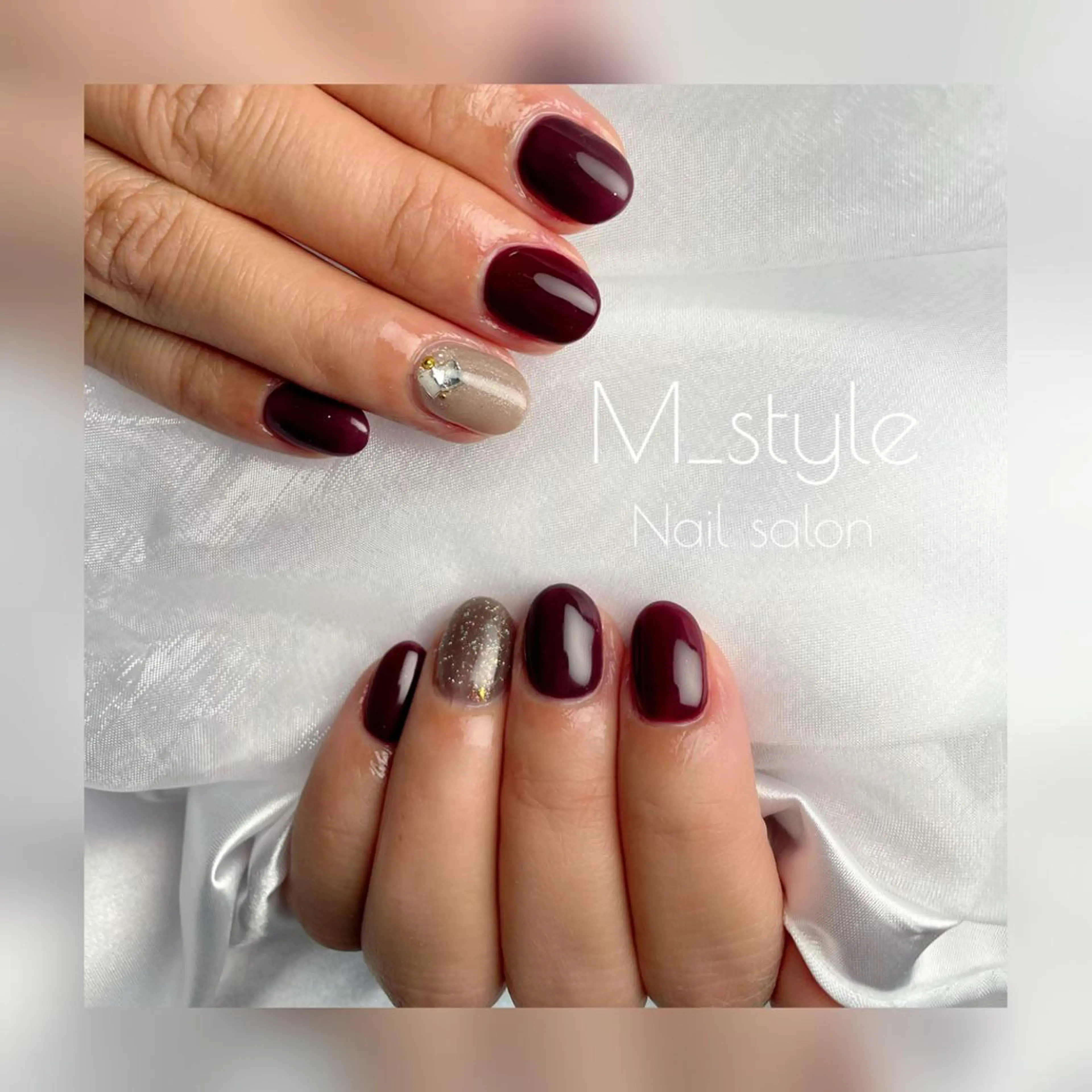 ショート ネイル 下妻市ﾈｲﾙｻﾛﾝ M_styleのネイルデザイン