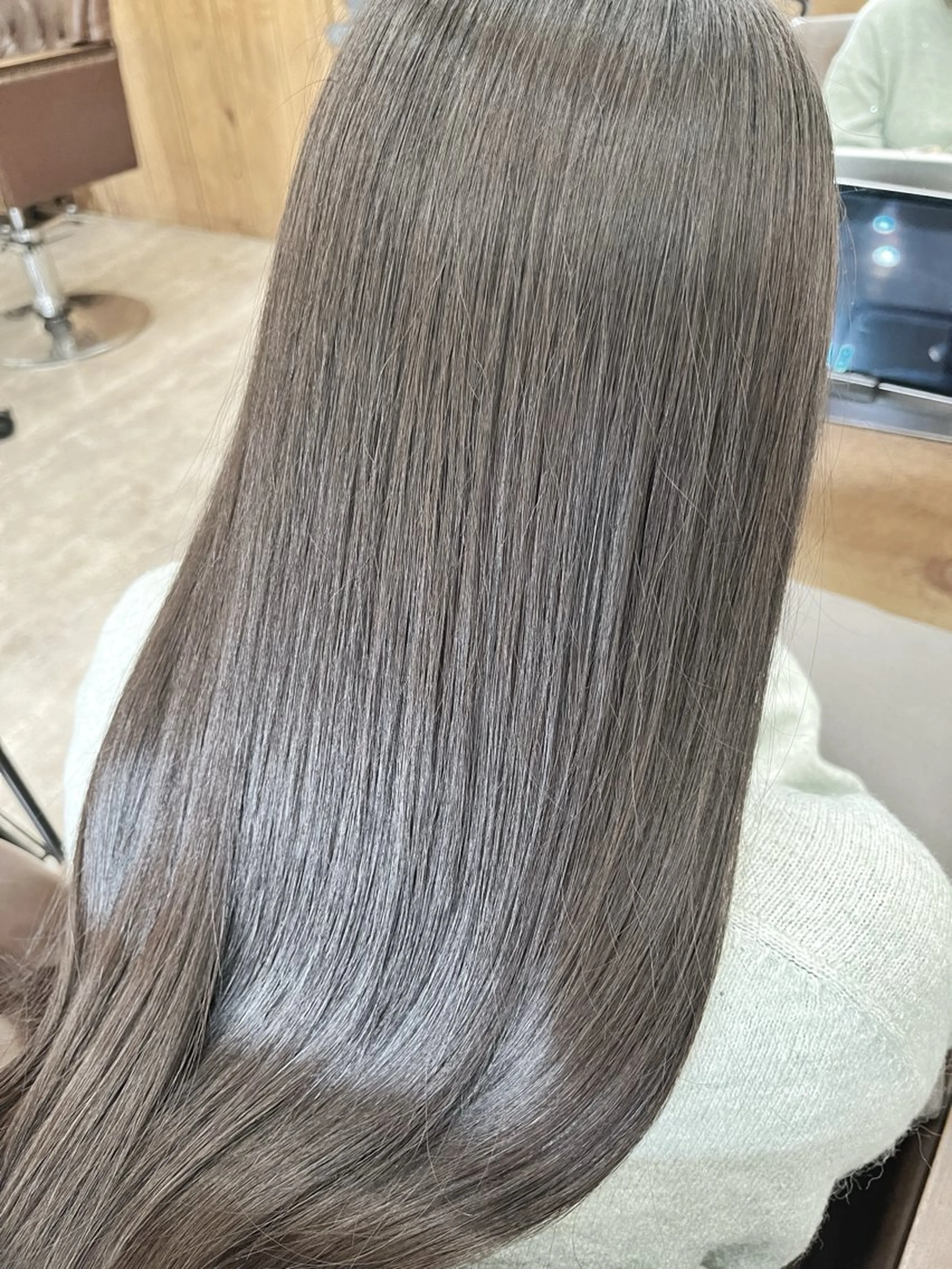 ロング カラー 艶髪矯正/髪質改善 カイトのヘアスタイル