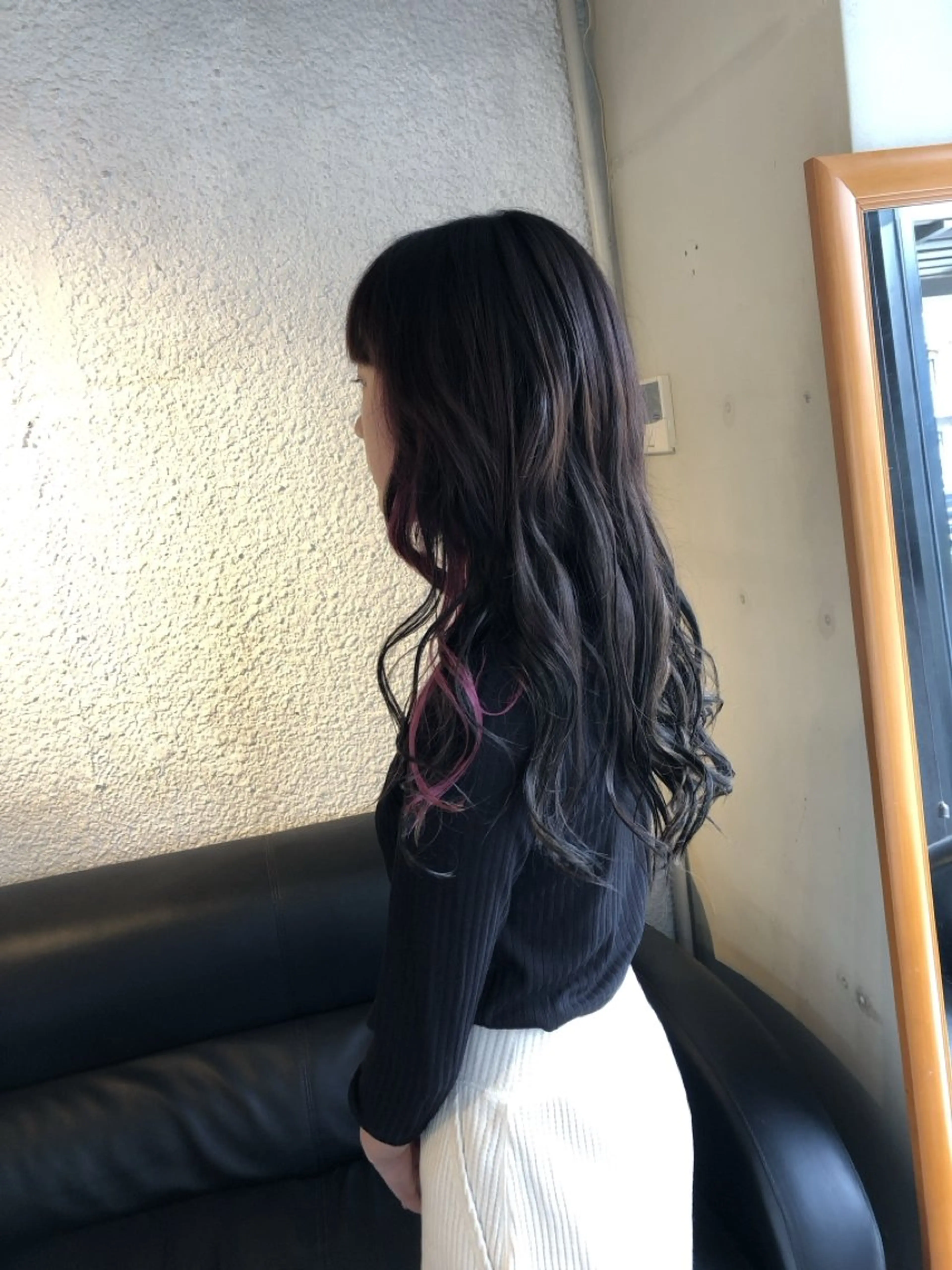 カラー ブルーカラー 野坂 宏之のヘアスタイル