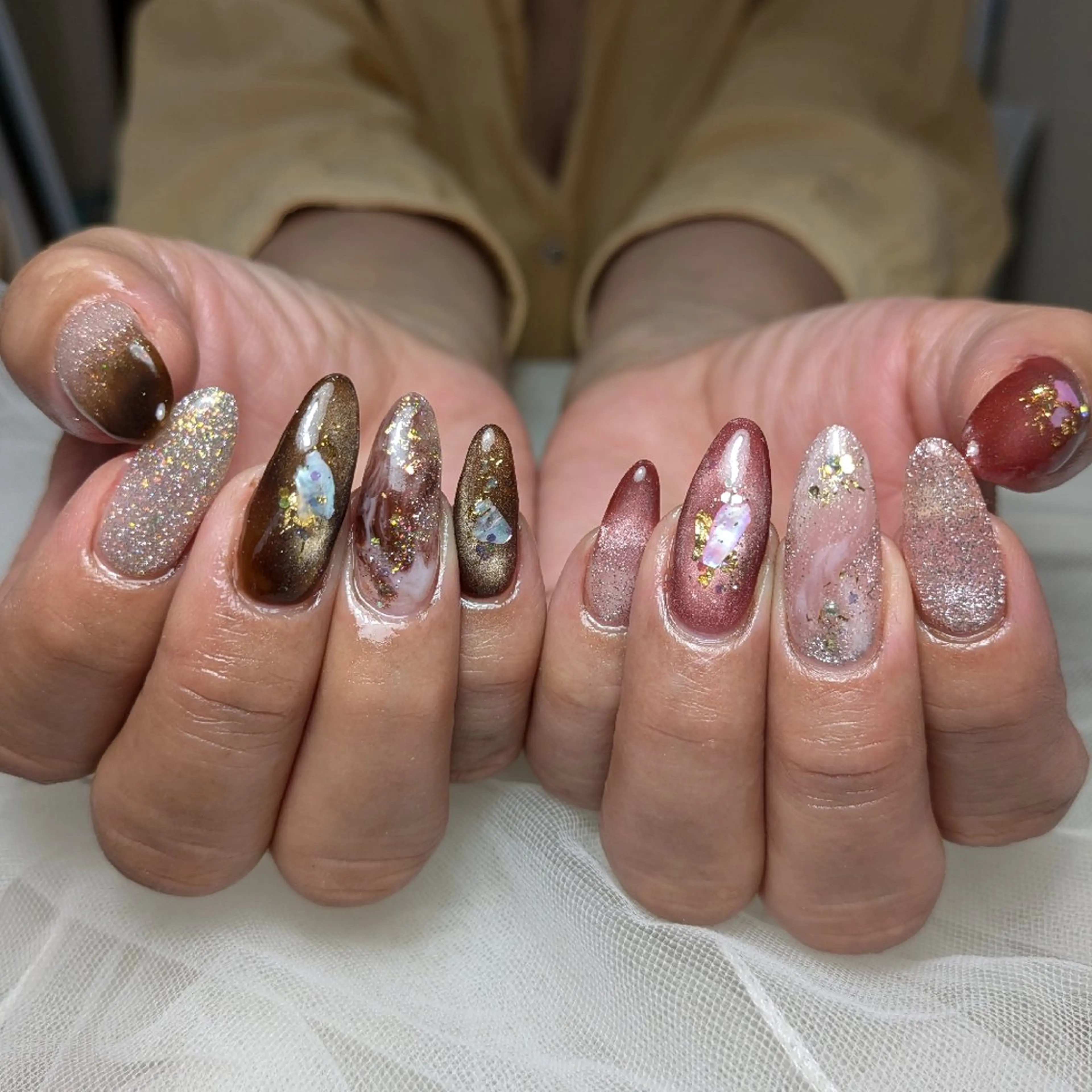 ネイル ハンドネイル 門戸厄神プライベートサロンulunail所属・ulunail mikaのネイルデザイン