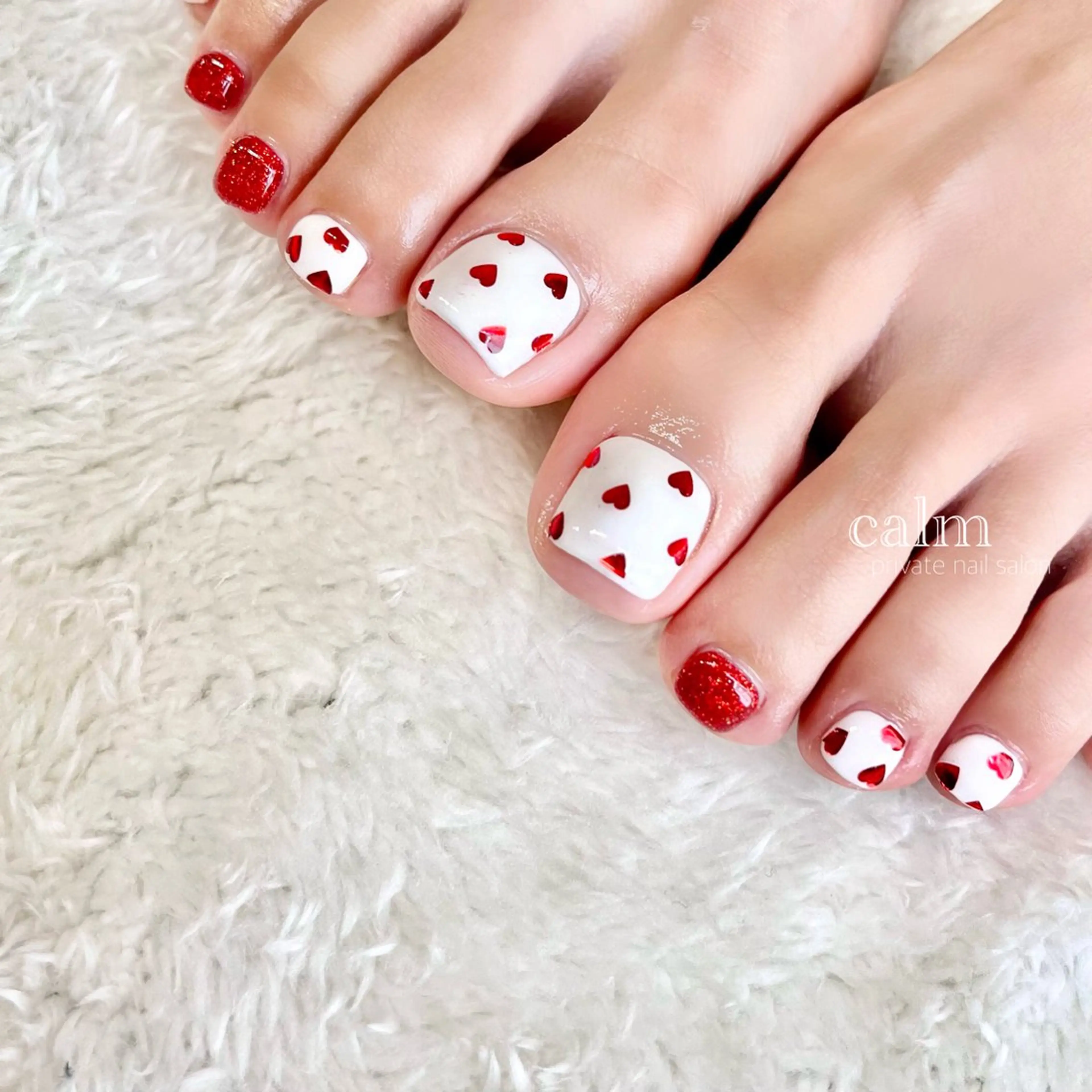 ネイル フットネイル calm 〔ｶｰﾑ〕のネイルデザイン