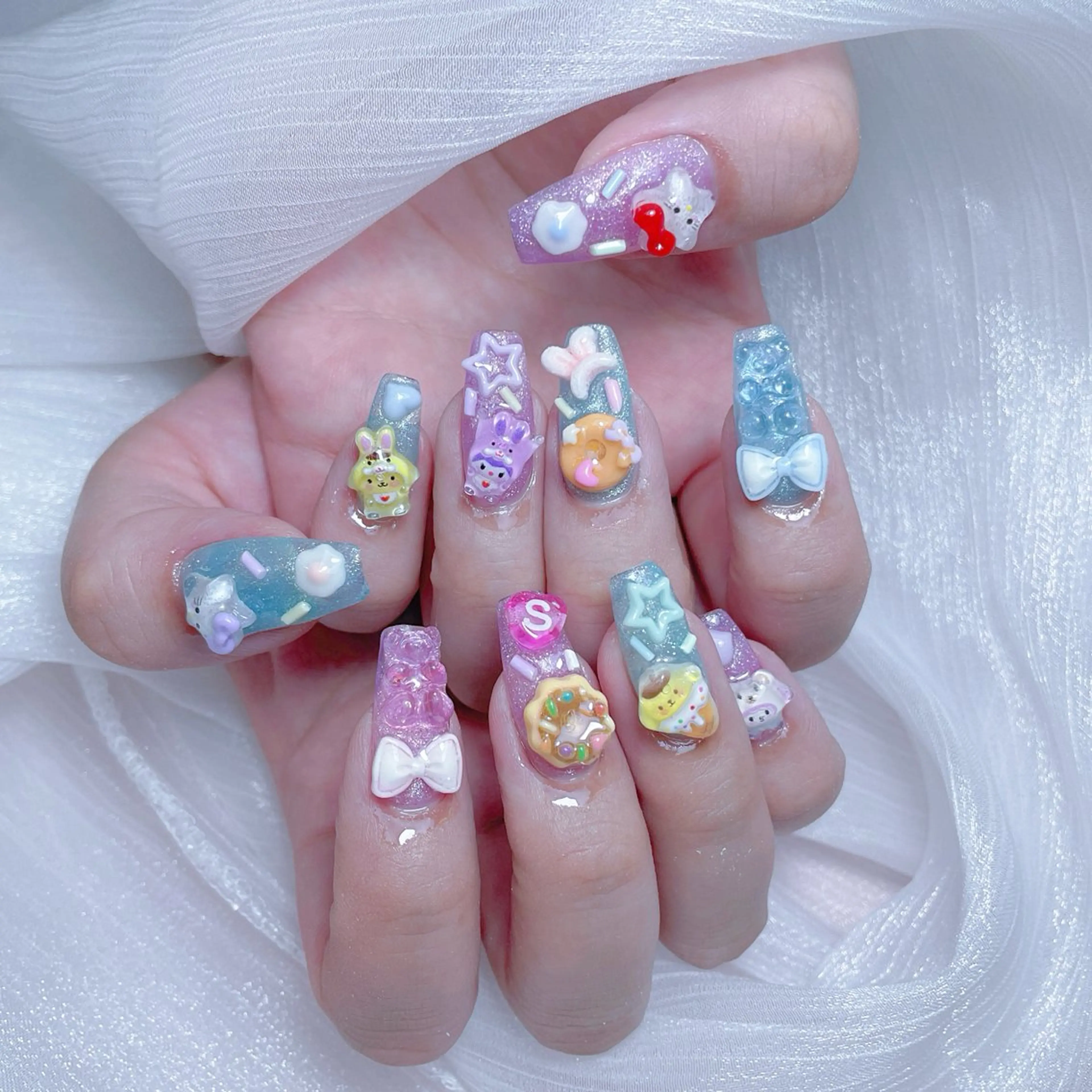 3Dキャラクターパーツ付け放題の写真