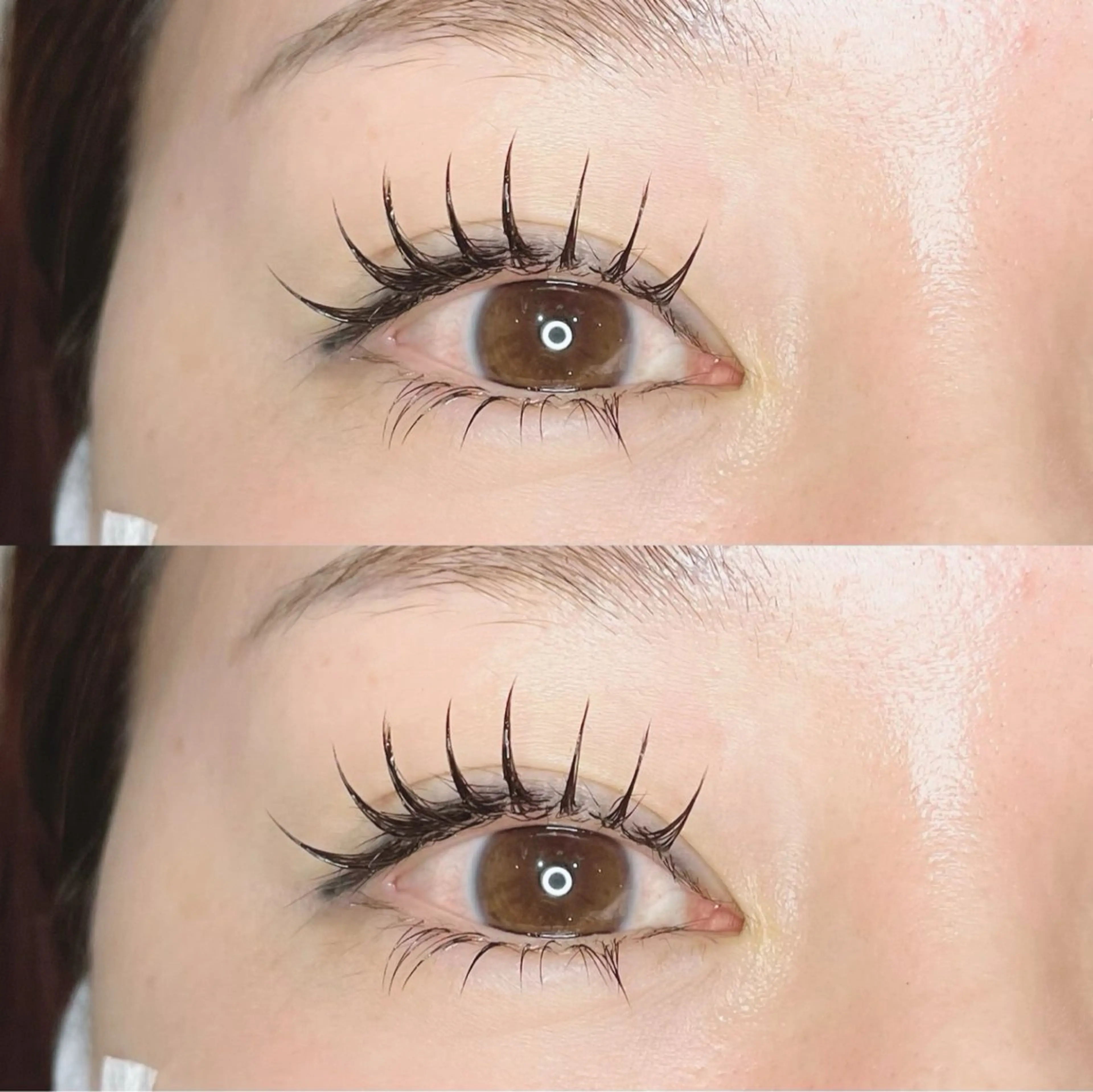 マツエク・マツパ フラットラッシュ 下まつげエクステ マツエク 堀内 優衣💗パリジェンヌのマツエク・マツパデザイン