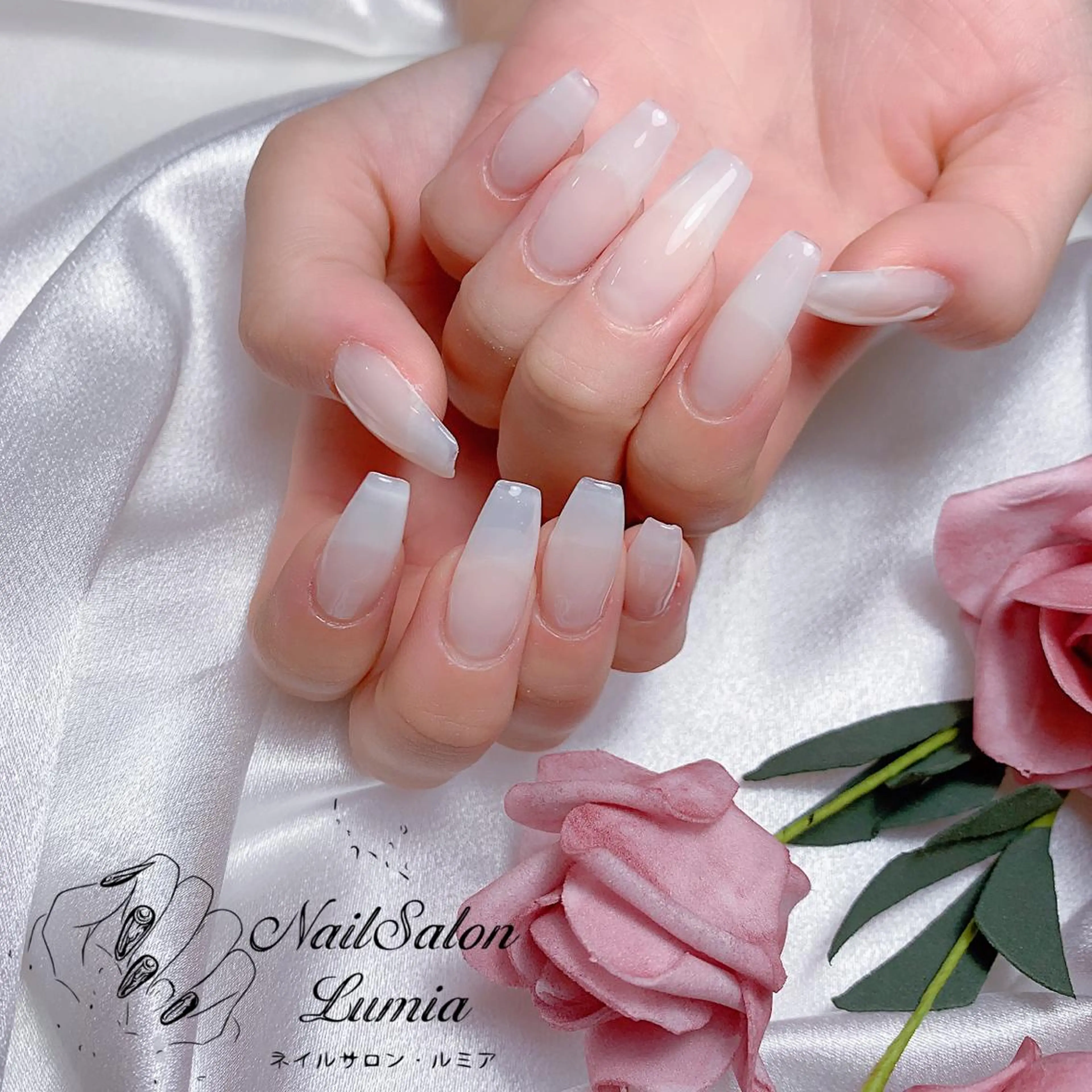 ネイル ハンドネイル ネイルサロン ルミア Lumia 店長のネイルデザイン