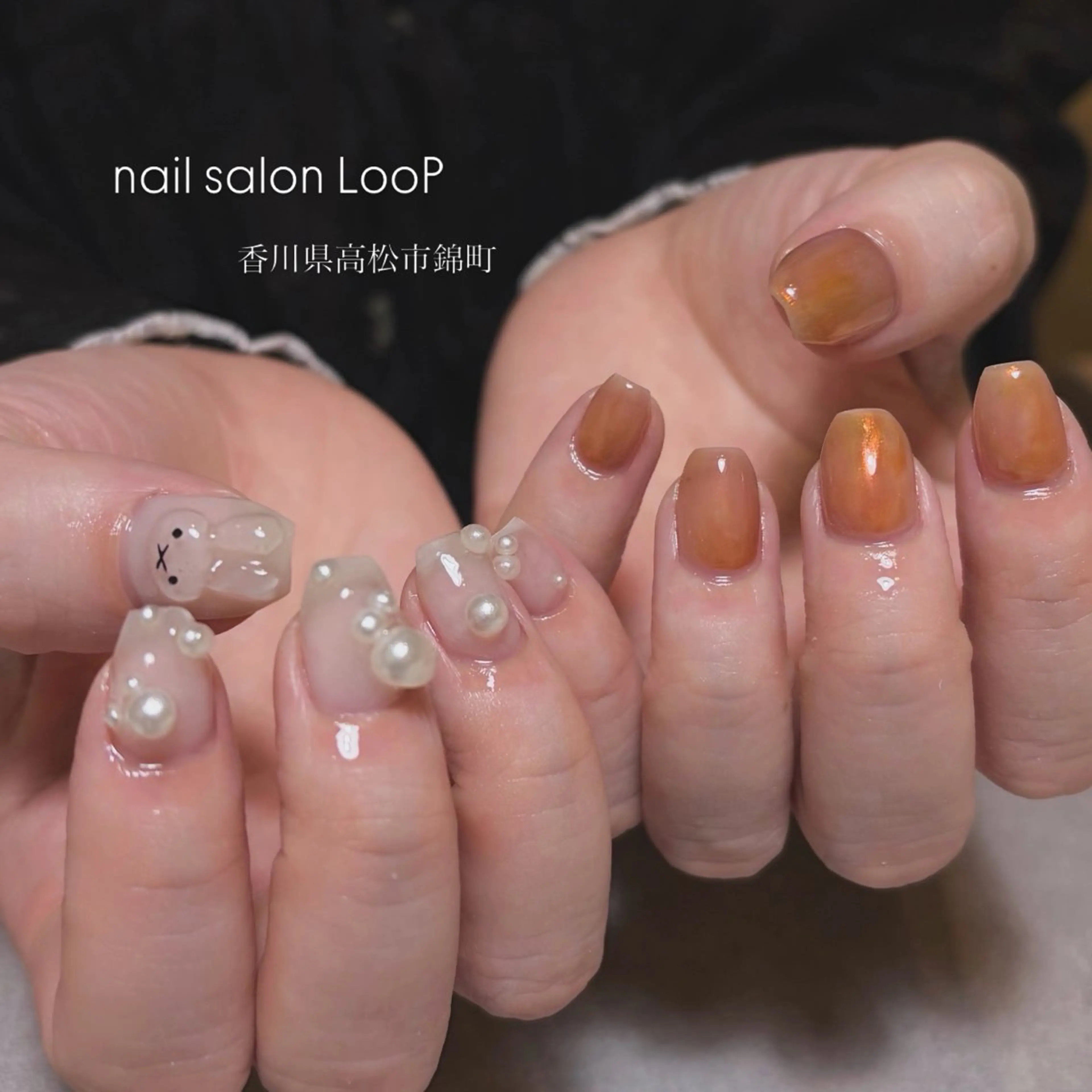 ネイル ハンドネイル LooP riho / nuanceのネイルデザイン