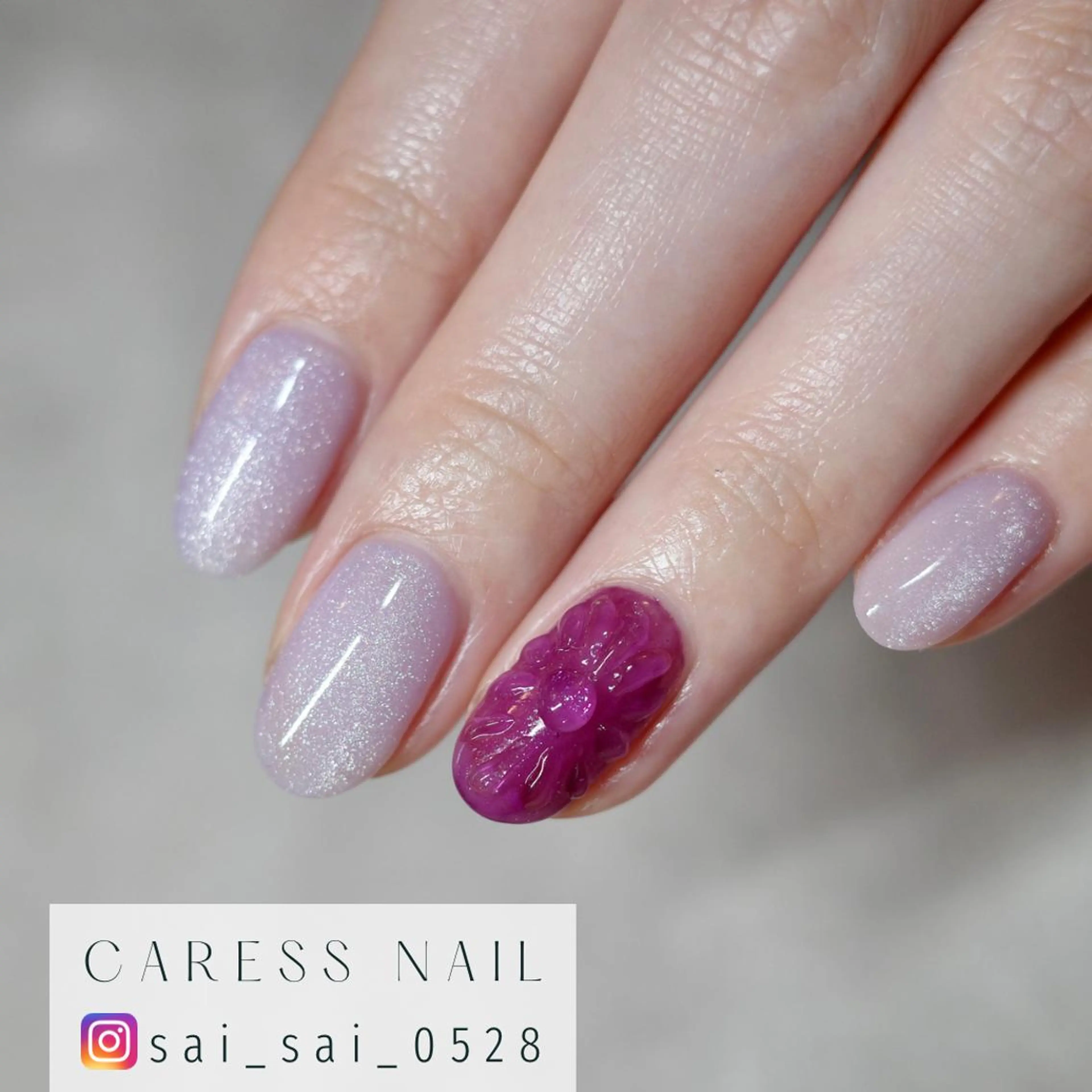 ネイル caress  nail カレスネイル　代々木上原所属・カレスネイル さいのネイルデザイン