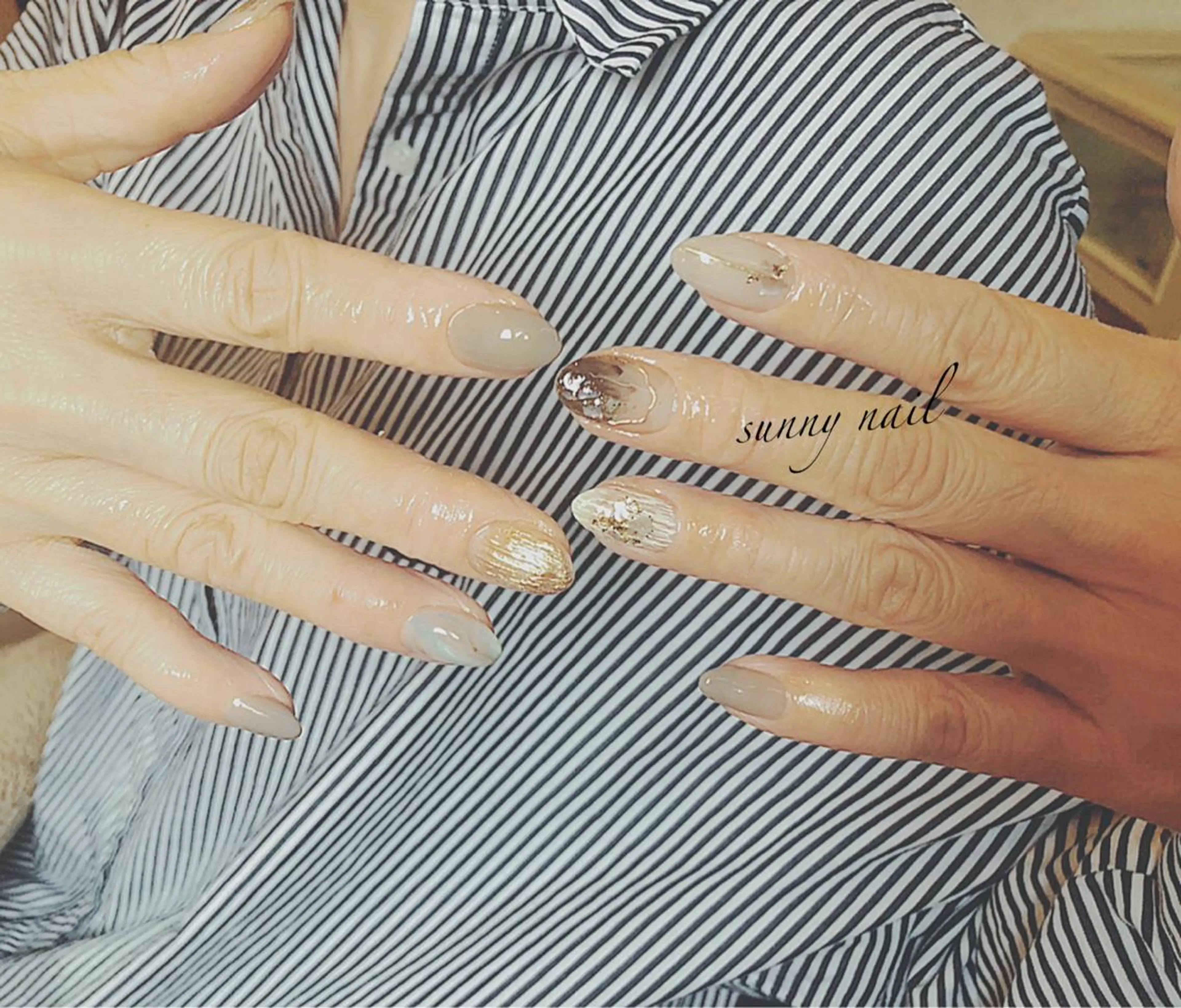 ネイル ニュアンスネイル sunny nailのネイルデザイン