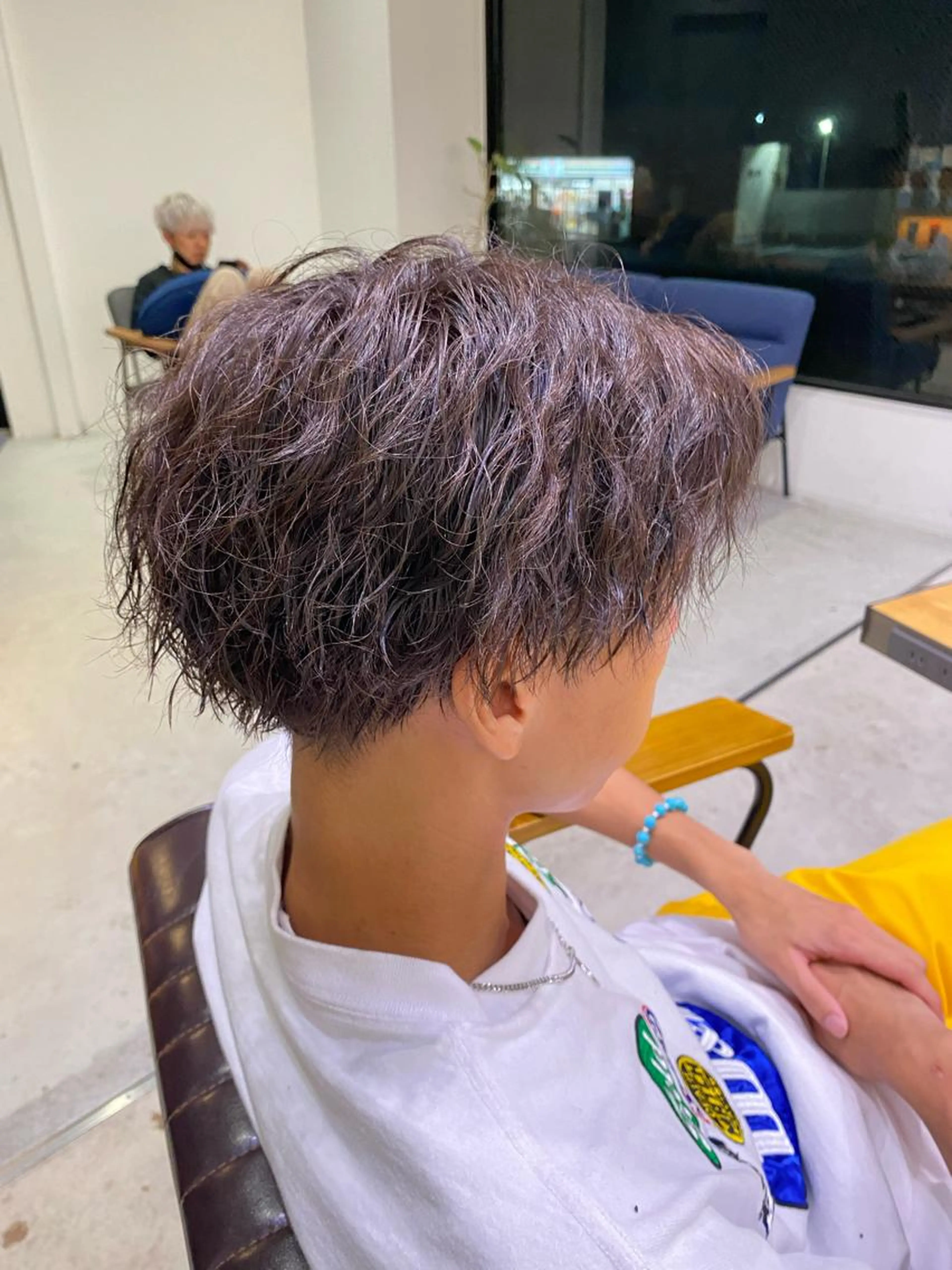 メンズシングルカラーの写真