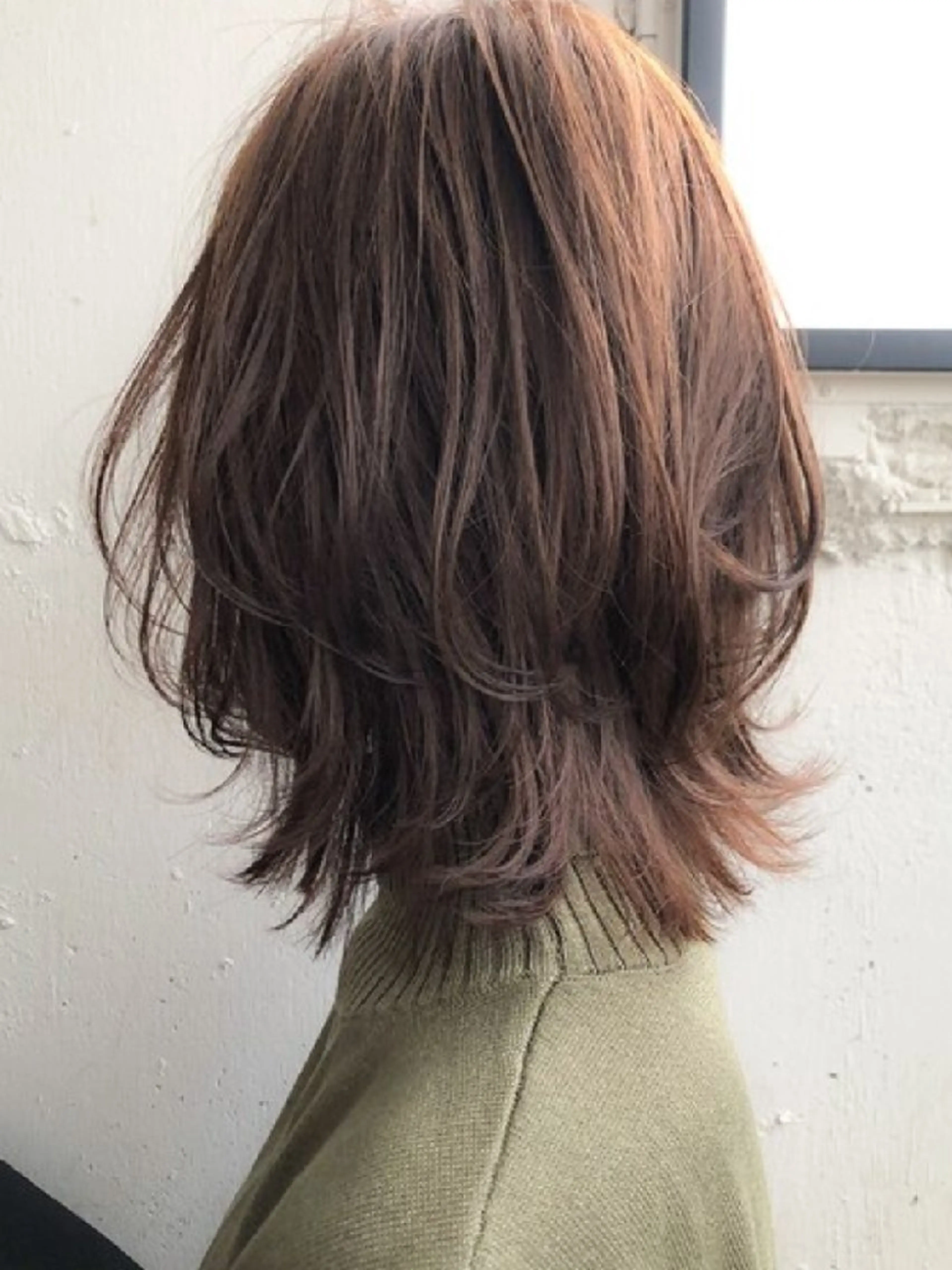 ミディアム 🍎オオバ アカリ🍎のヘアスタイル