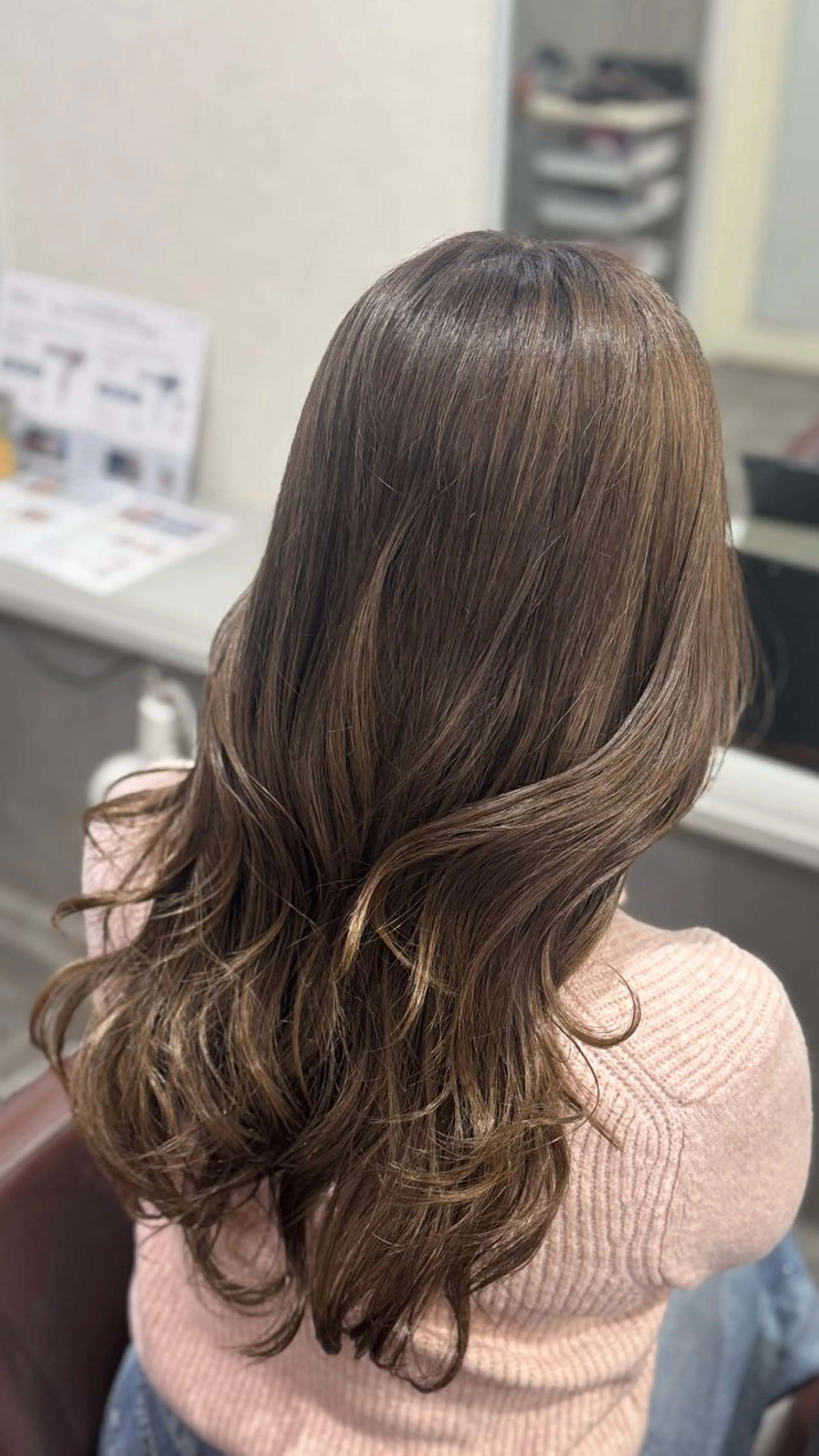 ロング 渡澤 ななみのヘアスタイル