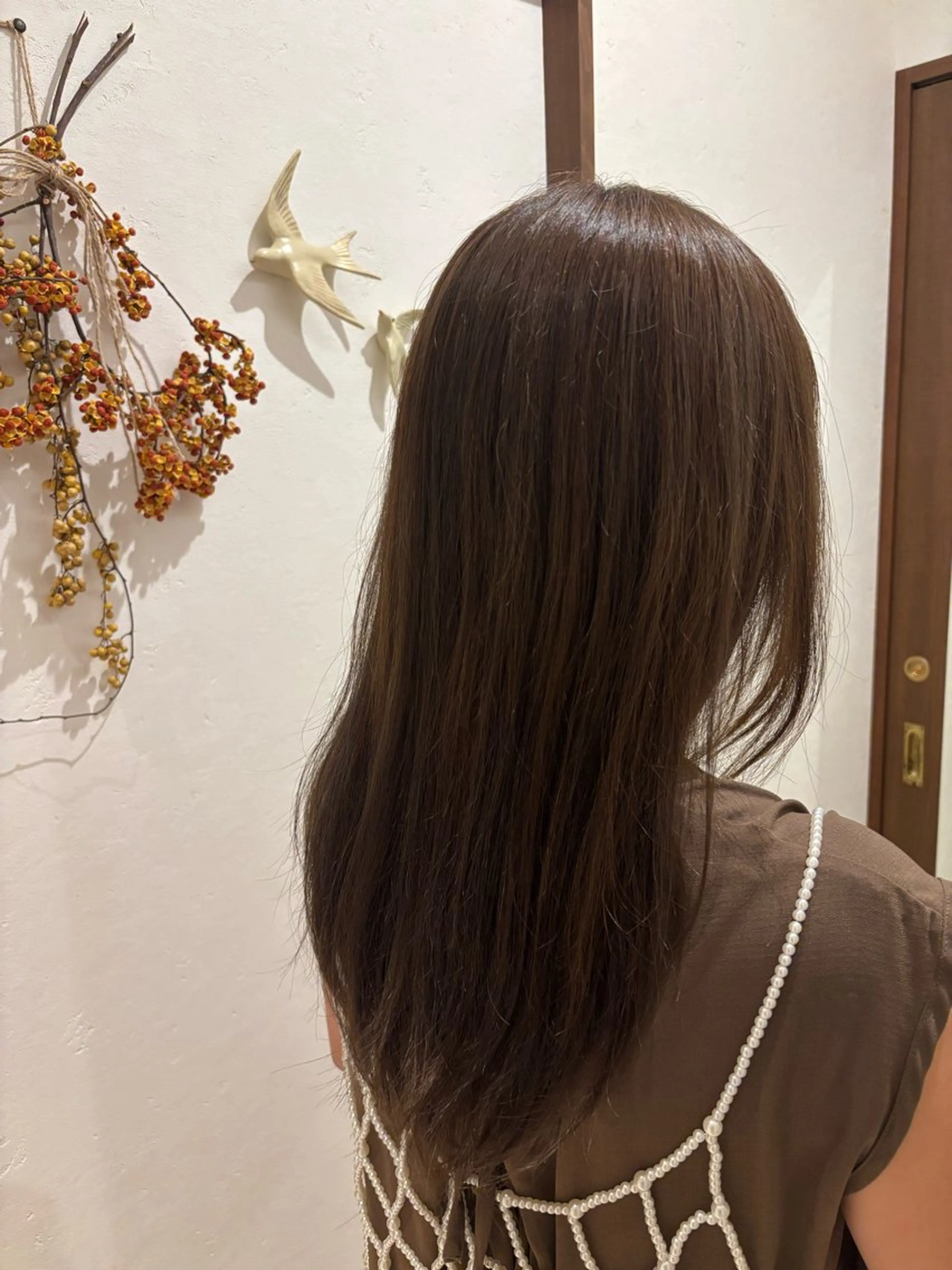 ロング カラー 工藤 暖のヘアスタイル