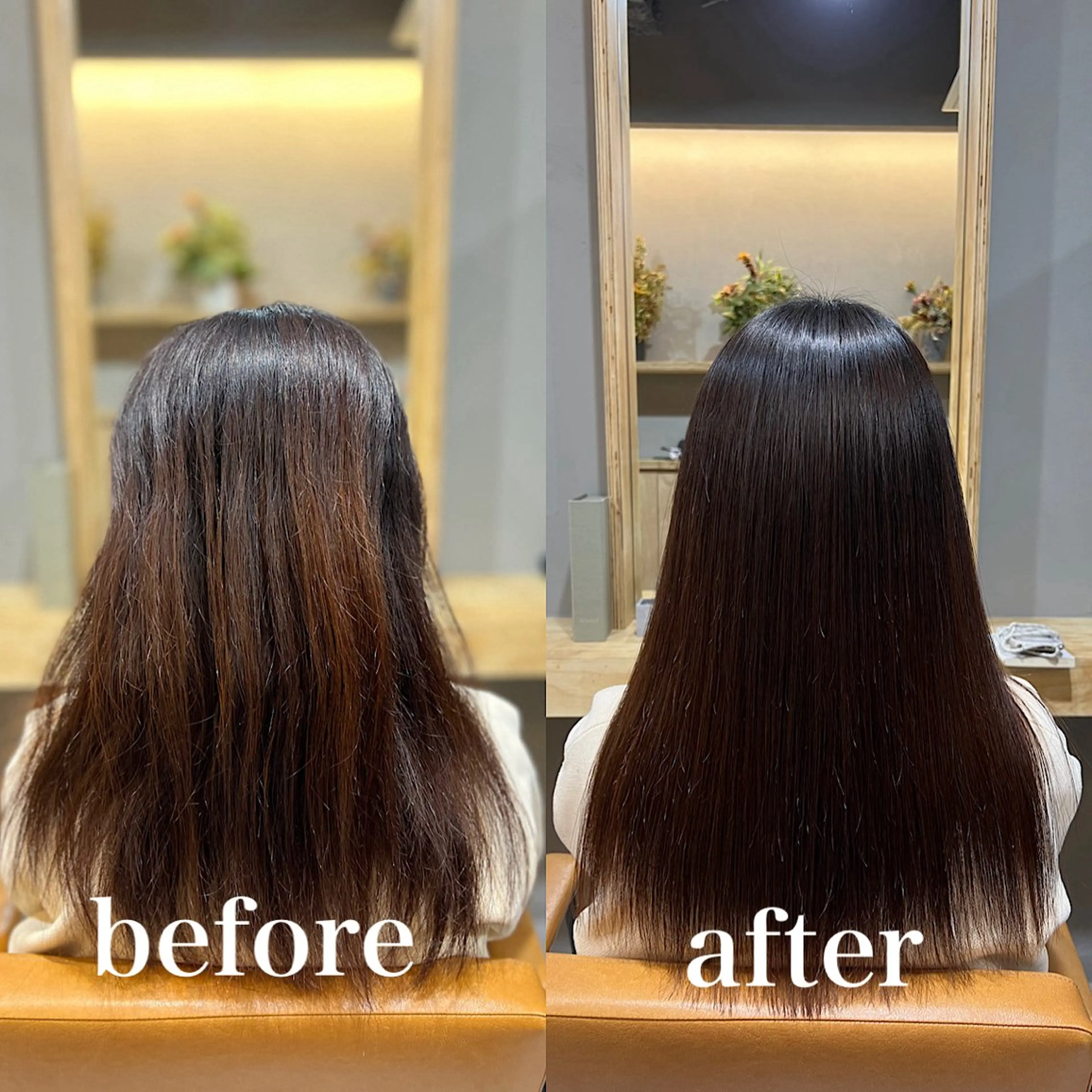 ロング 髪質改善 縮毛矯正 神戸ボブ✂️ ioe三宮/田 伸佳のヘアスタイル