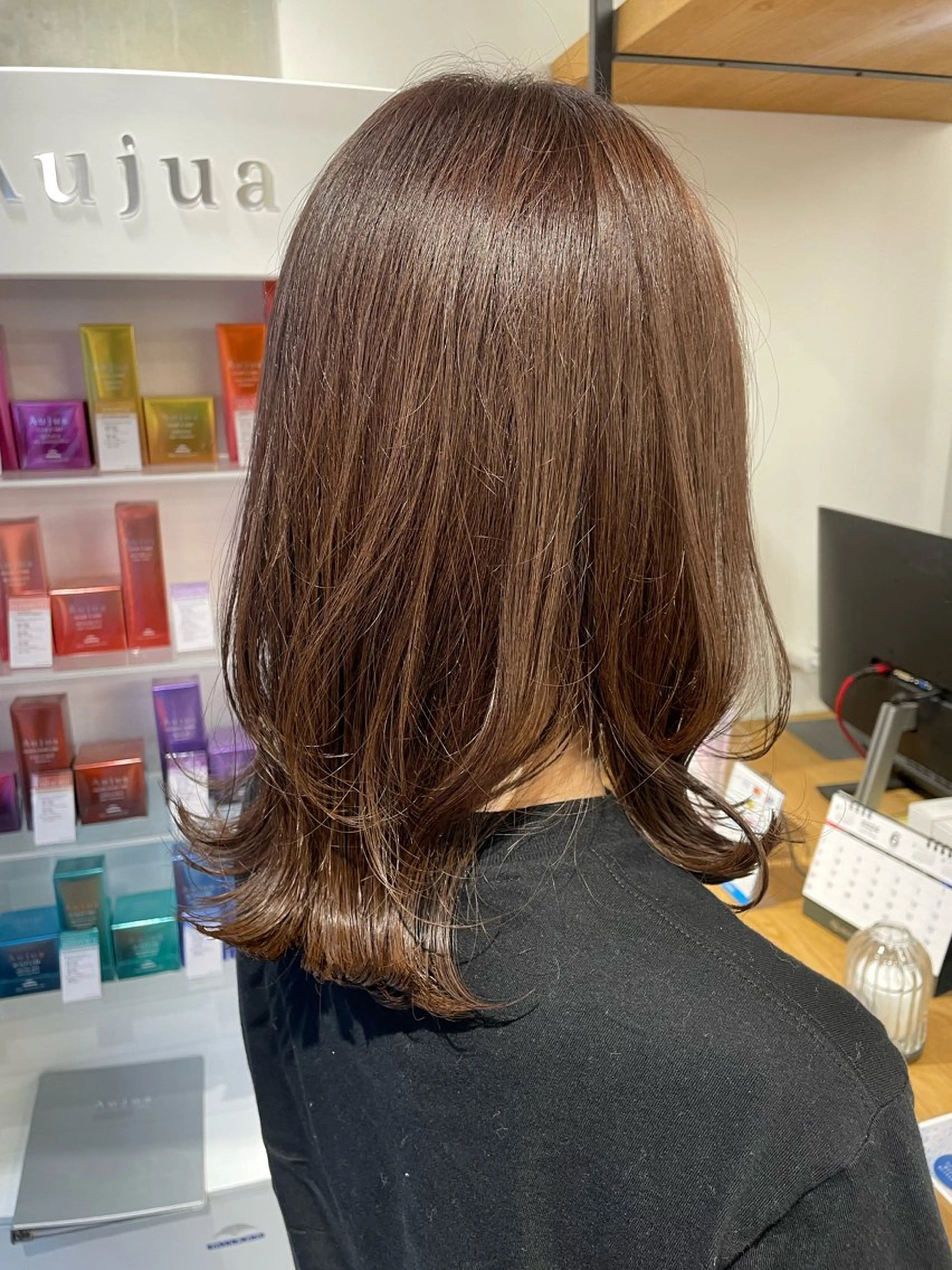 ミディアム ミディアムレイヤー レイヤーカット 髪質改善/ハイライト /🌈瀧澤夕花のヘアスタイル