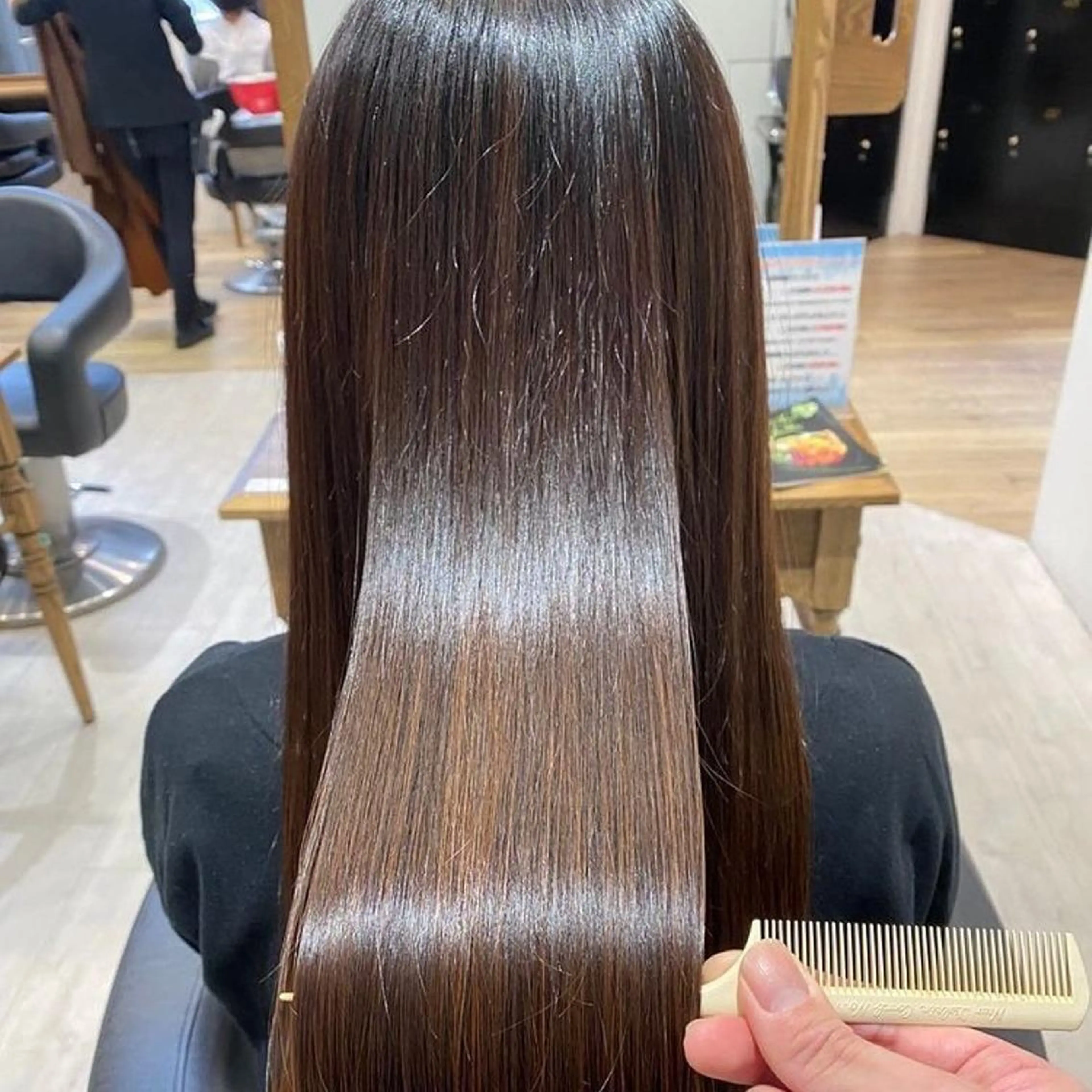 ロング 髪質改善 トリートメント トリートメント 当日予約◎/艶カラー /縮毛矯正/雨森大晃のヘアスタイル