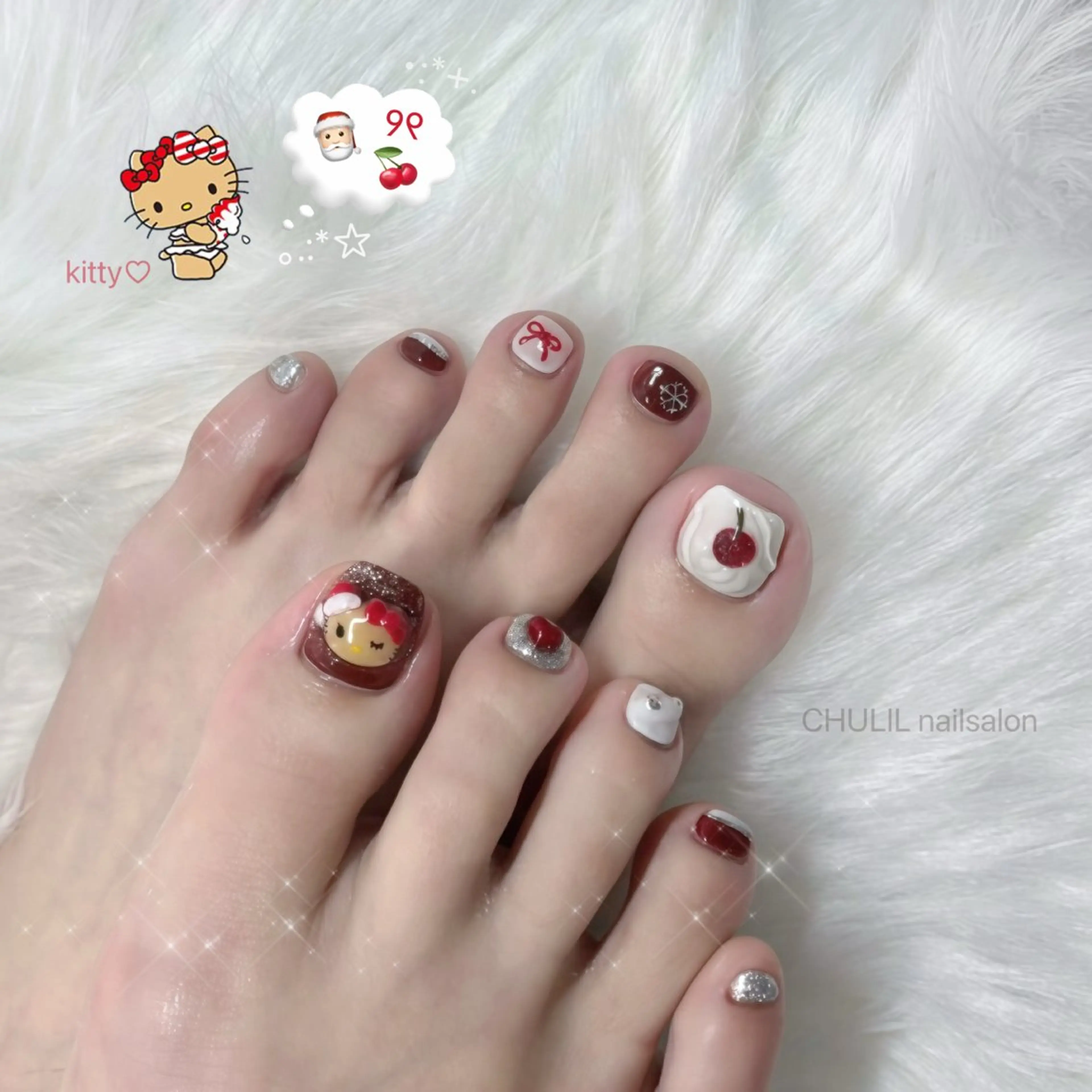 ネイル フットネイル CHULIL nailsalonのネイルデザイン