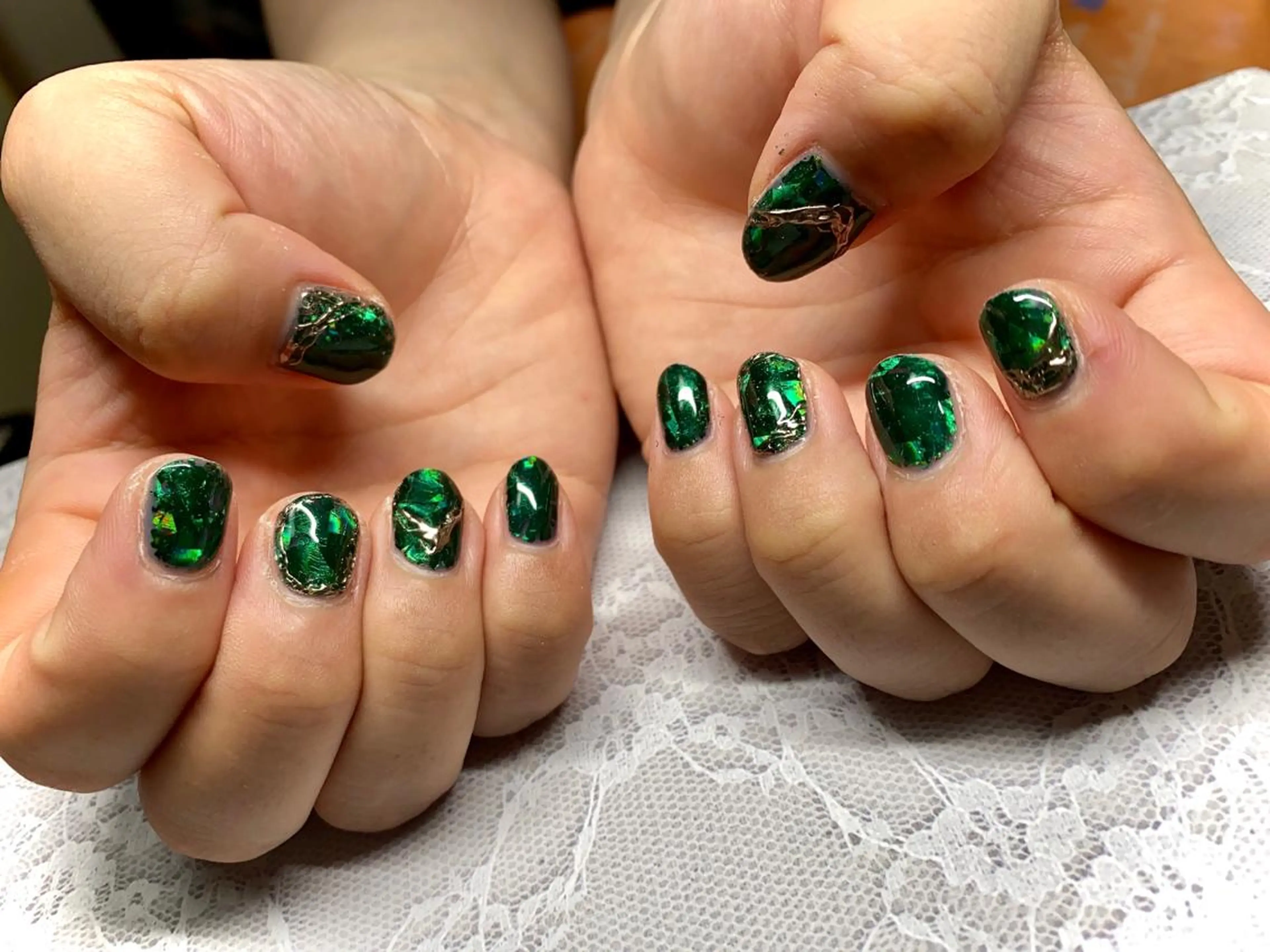 ネイル キラキラネイル R.I所属・R.I みちのネイルデザイン