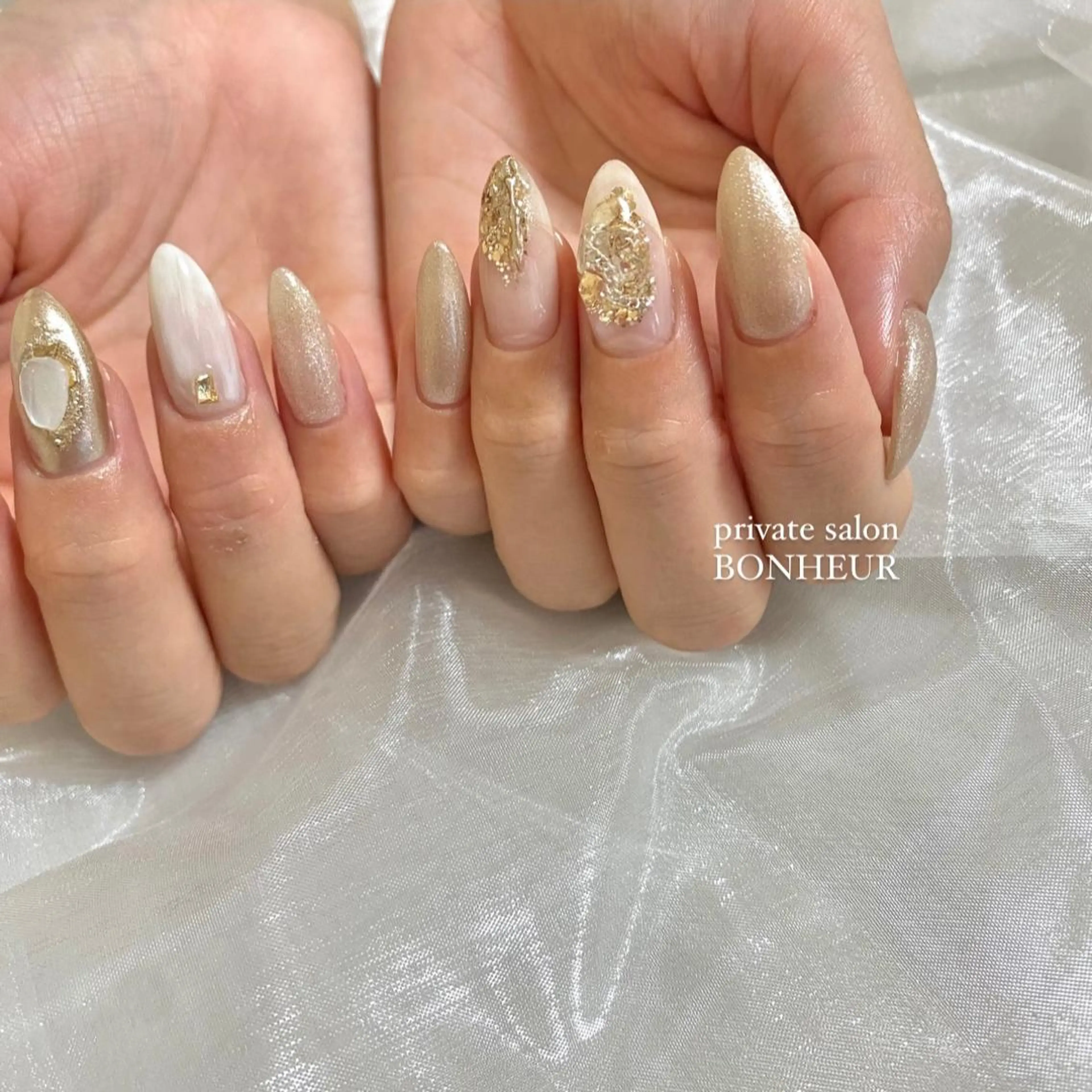 ネイル ハンドネイル BONHEUR Annaのネイルデザイン