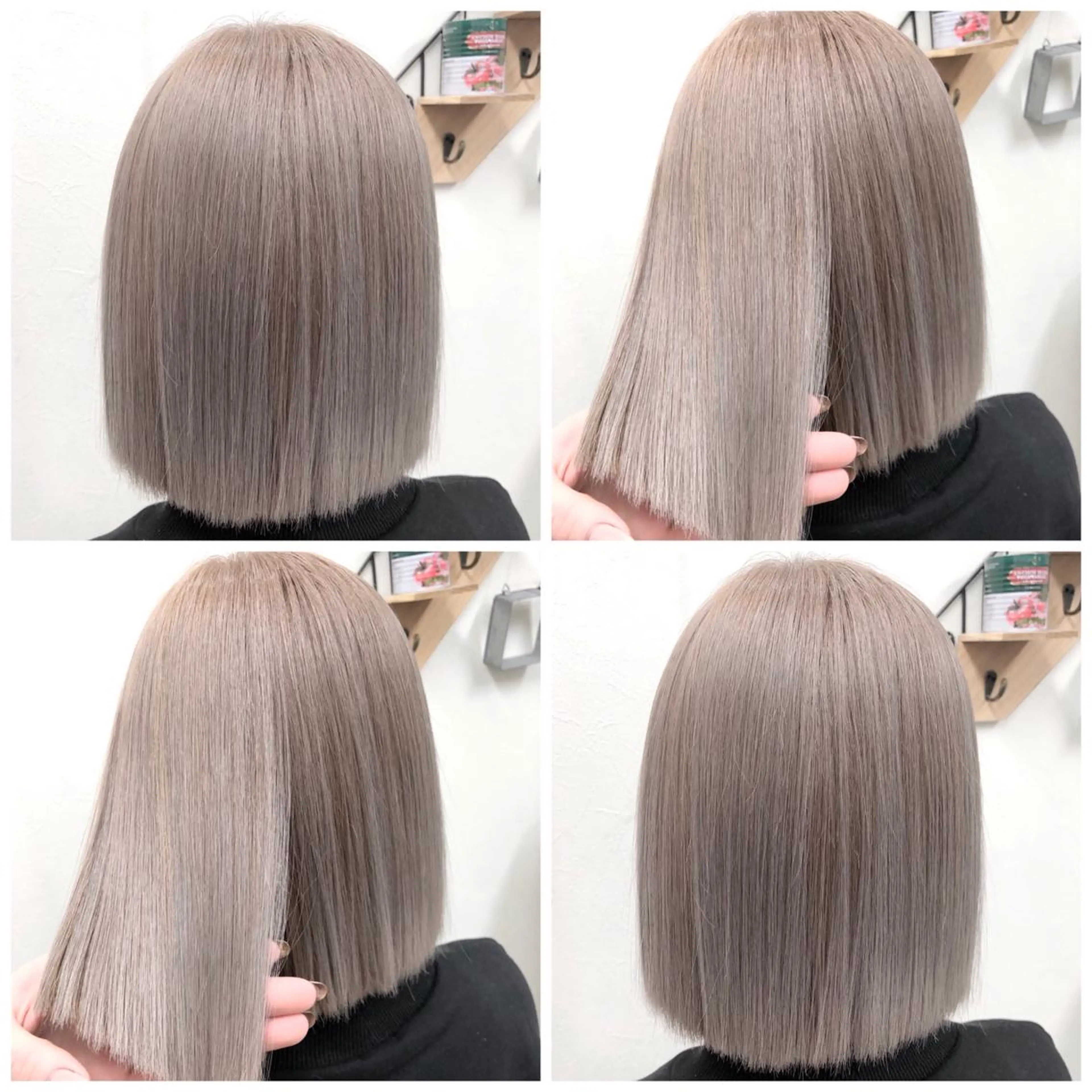 ショート カラー ベージュカラー MAKO ❤️‍🔥NEXTのヘアスタイル