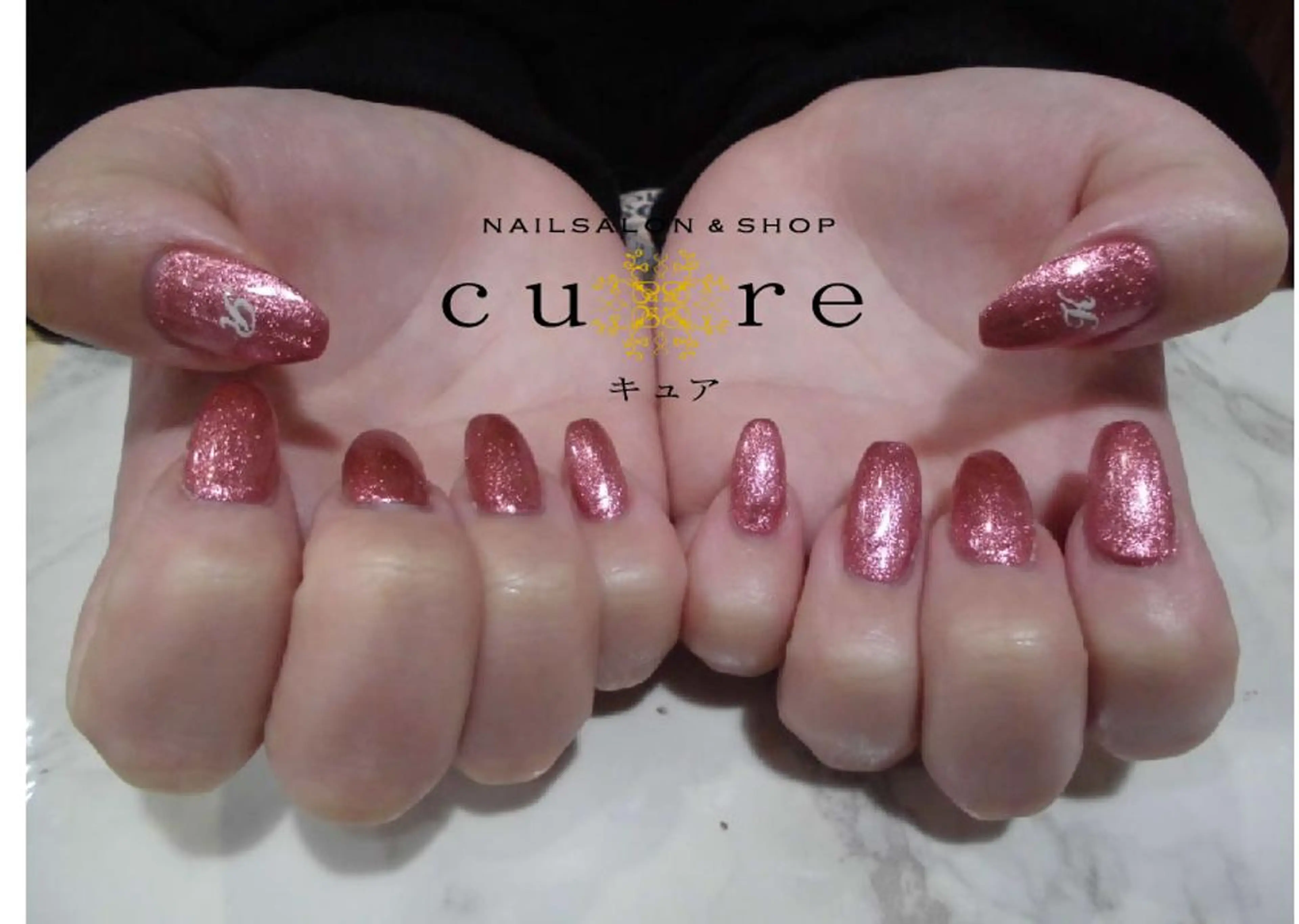 ネイル ジェルネイル ワンカラーネイル ネイルサロン Cureのネイルデザイン