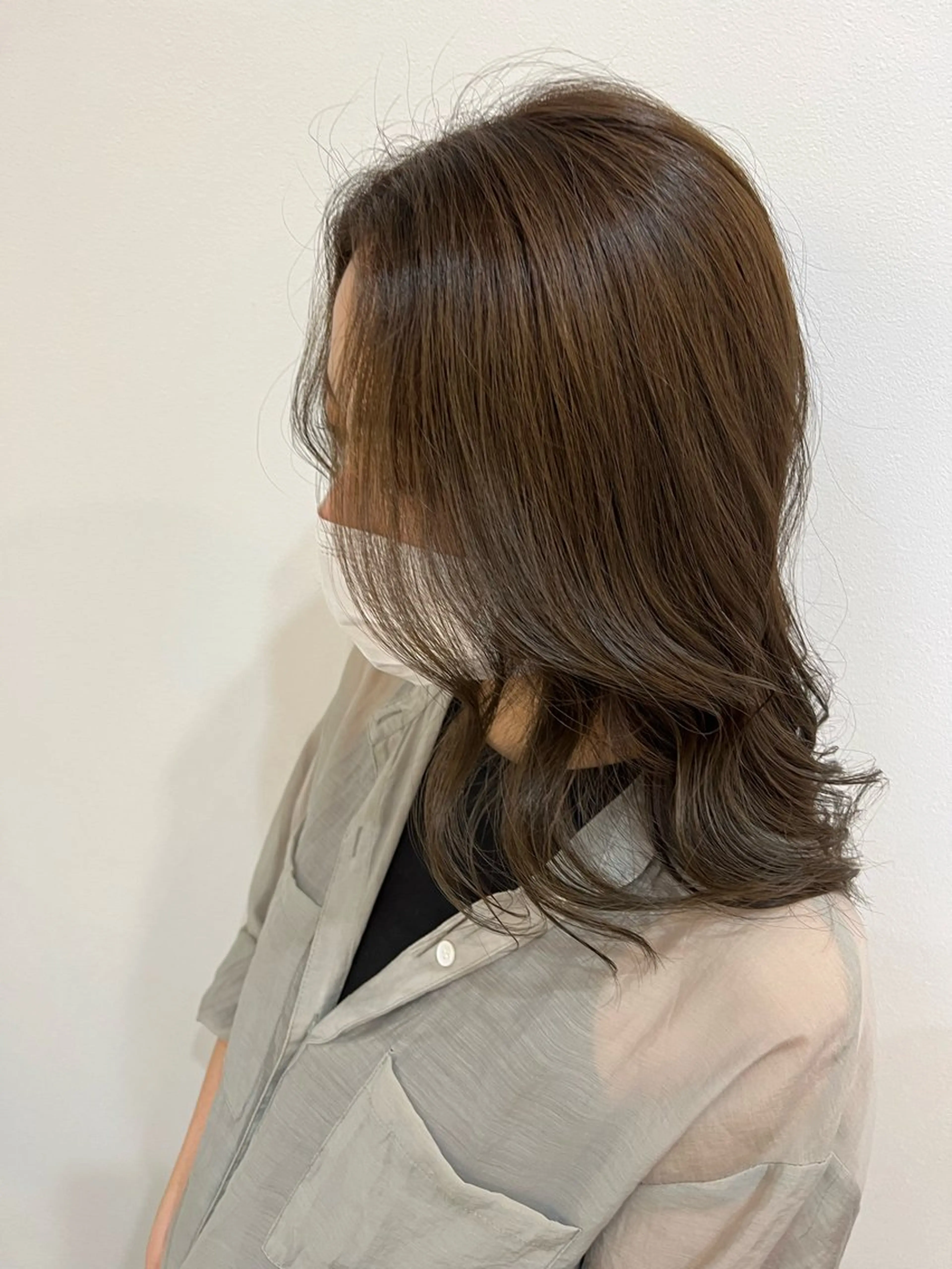 セミロング Ling K所属・古川 華那のヘアスタイル