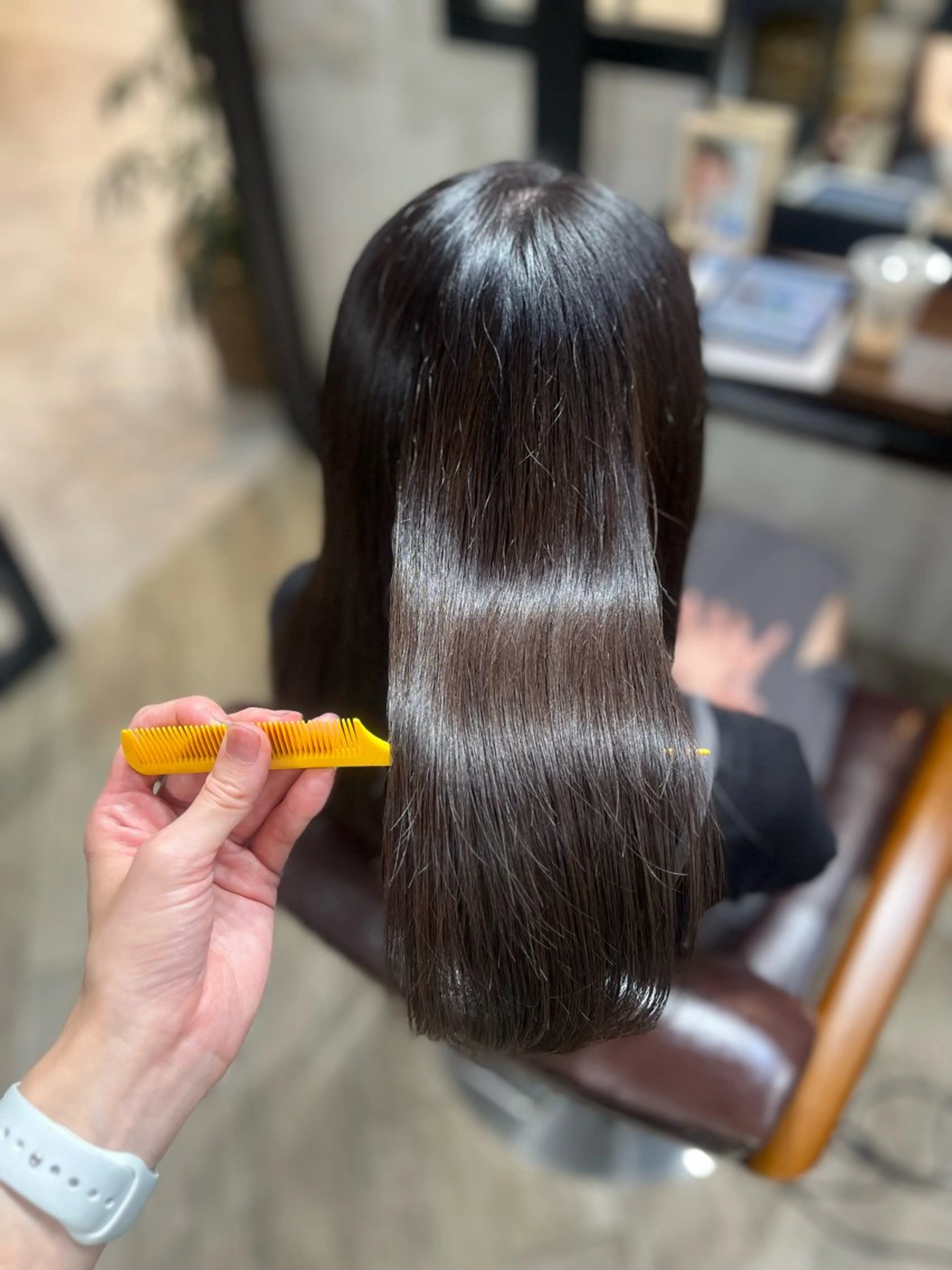 ロング カラー カット ヘアカラー トリートメント 🫧ぷる艶カラー🫧 Yuubi🦩のヘアスタイル