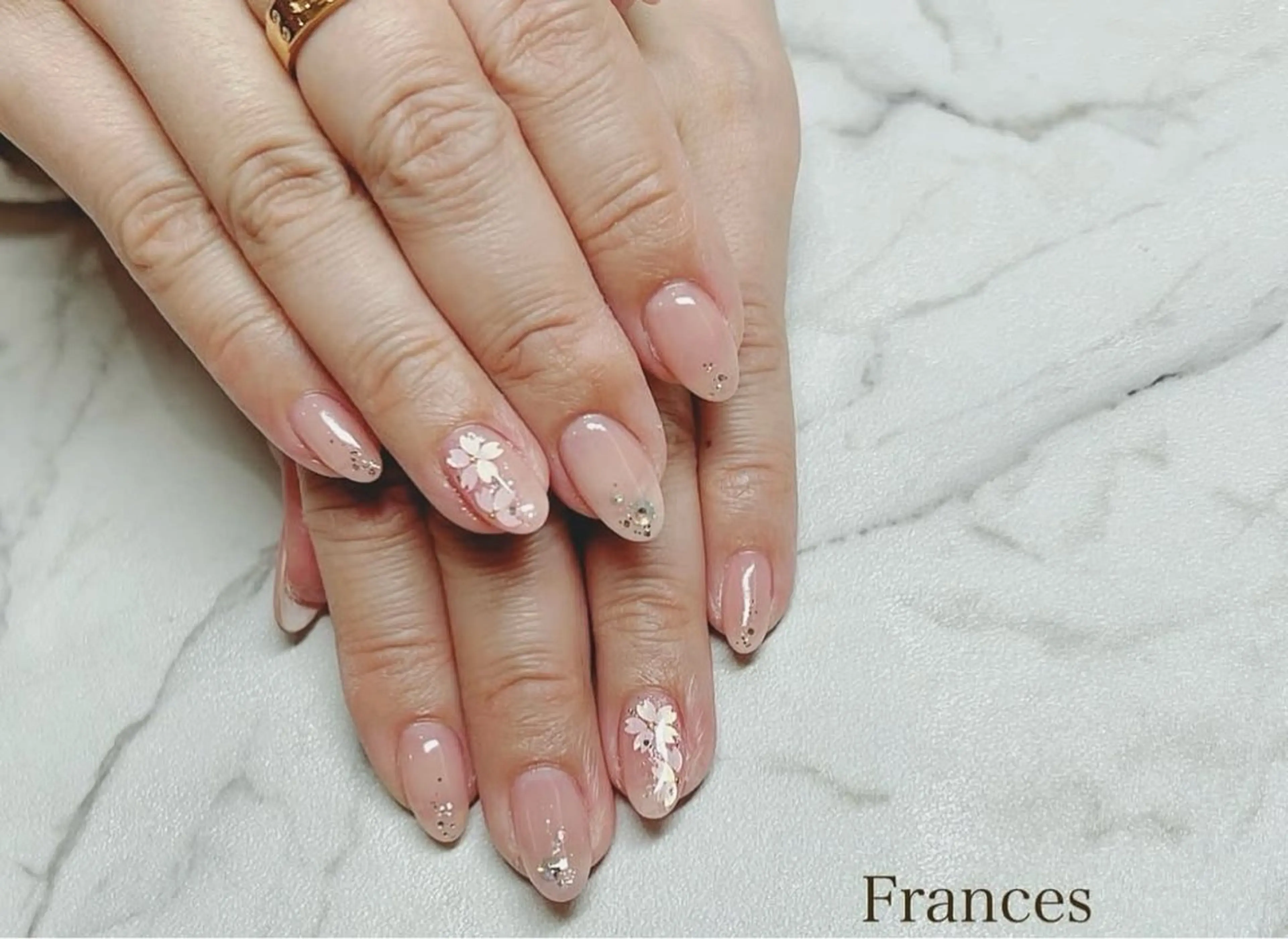 ネイル グラデーション ハンドネイル Frances 今村のネイルデザイン