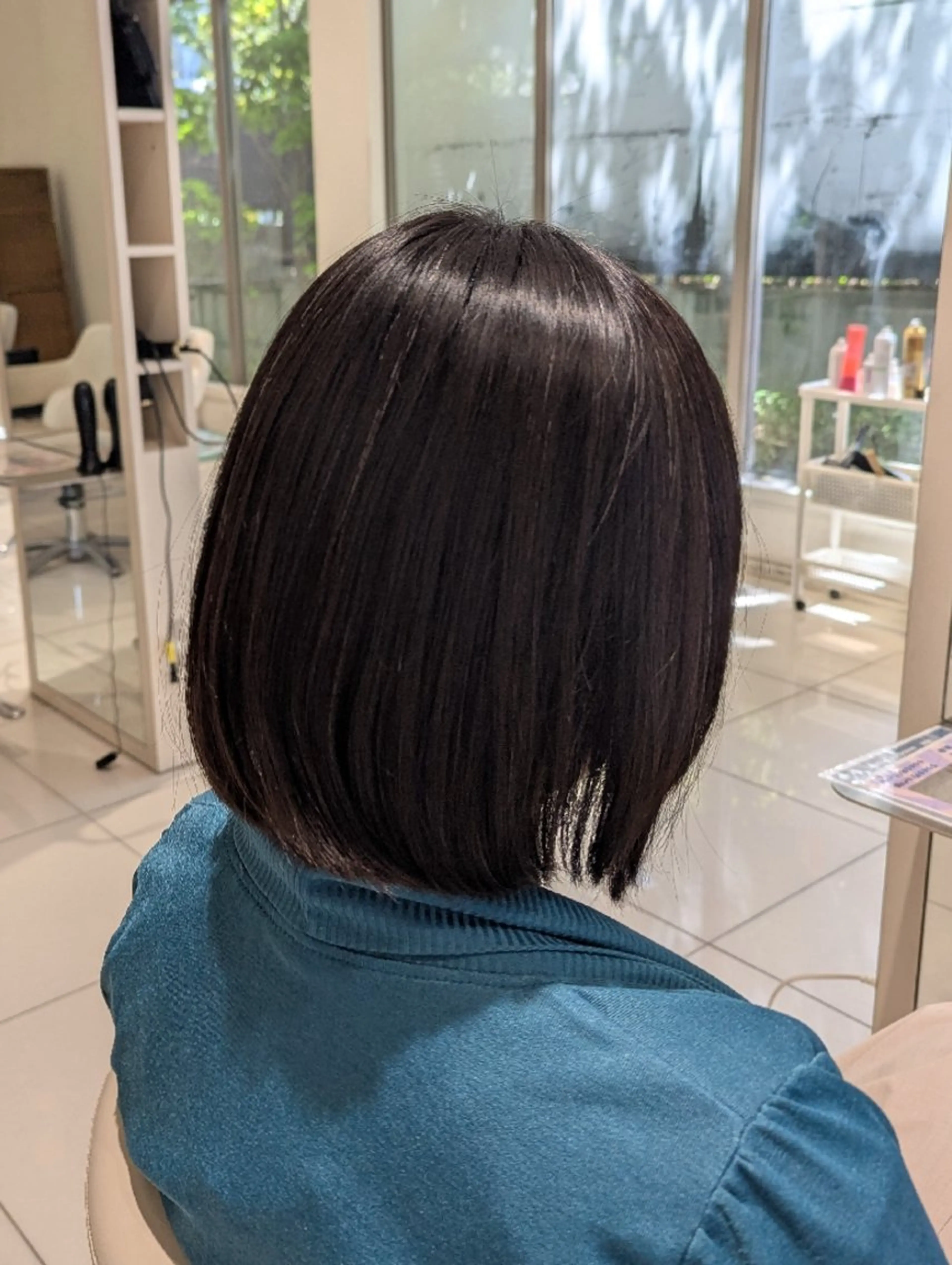 ショート 縮毛矯正 後藤 風海のヘアスタイル