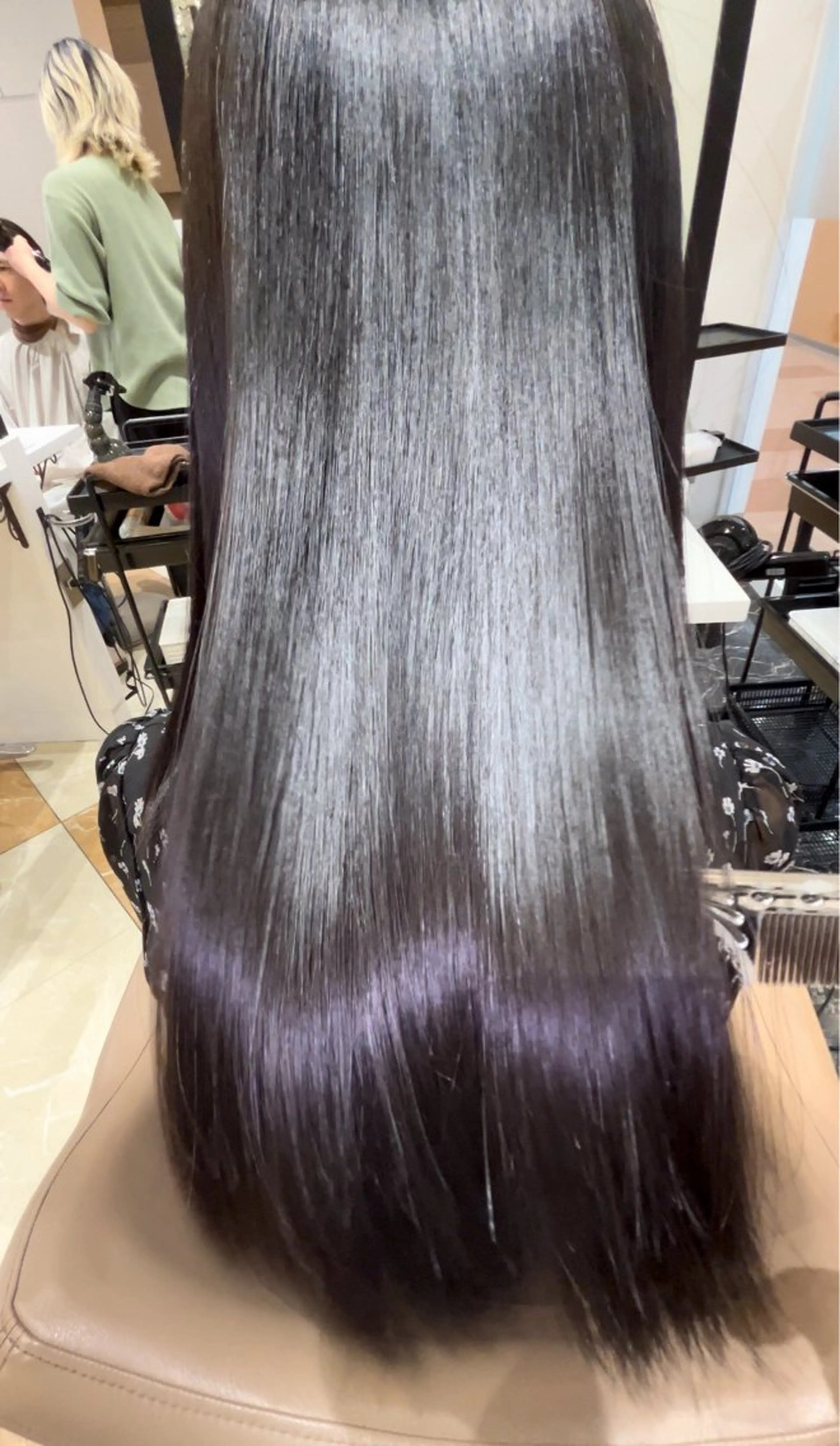 💍とにかくダメージさせたくない方・ビビり毛ブリーチ毛・ハイダメージ用💍カット+最高級髪質改善美髪縮毛矯正極+美髪TRの写真