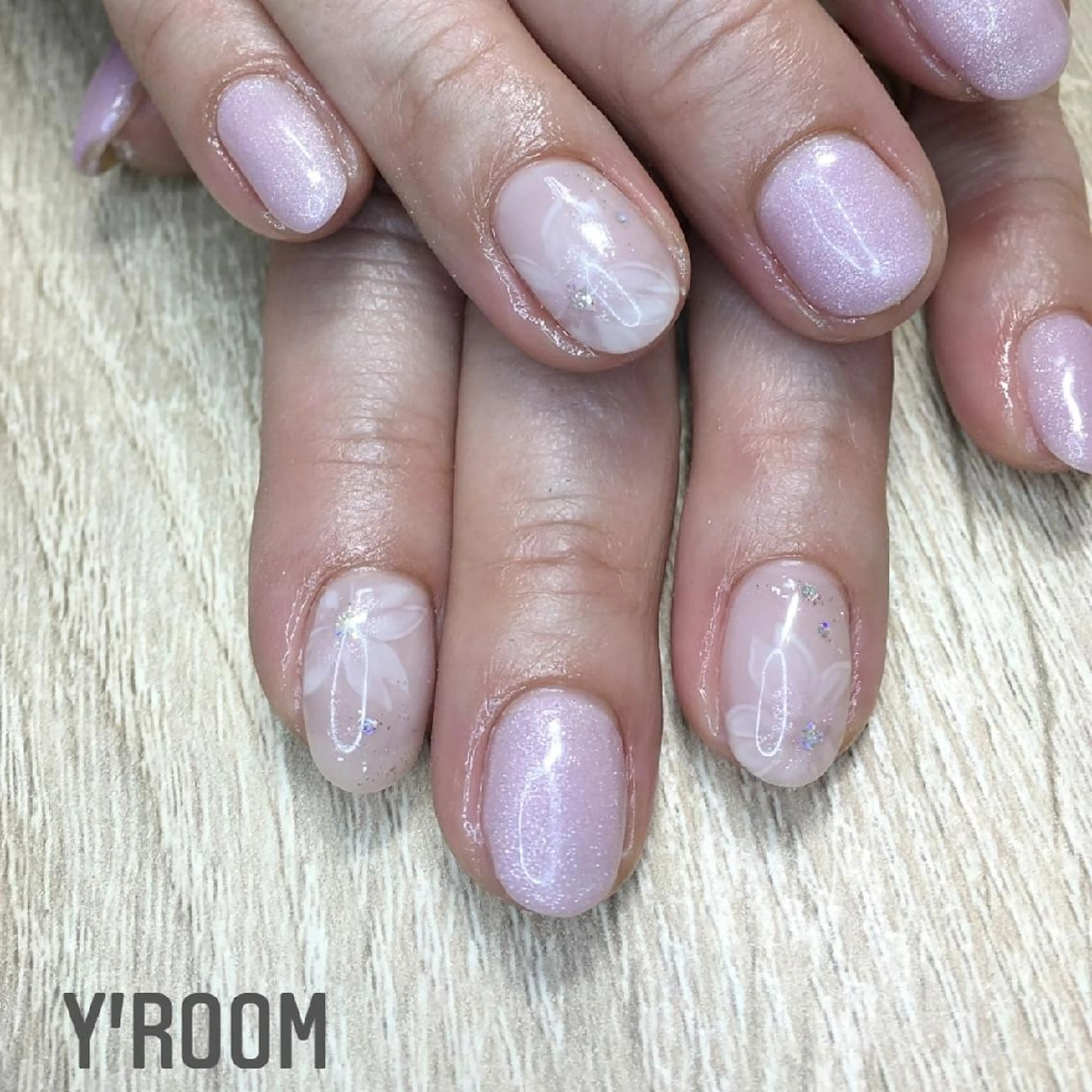 ネイル 桜ネイル 入学式 フラッシュネイル ジェルネイル 卒業式 YUKA （ネイリスト）のネイルデザイン