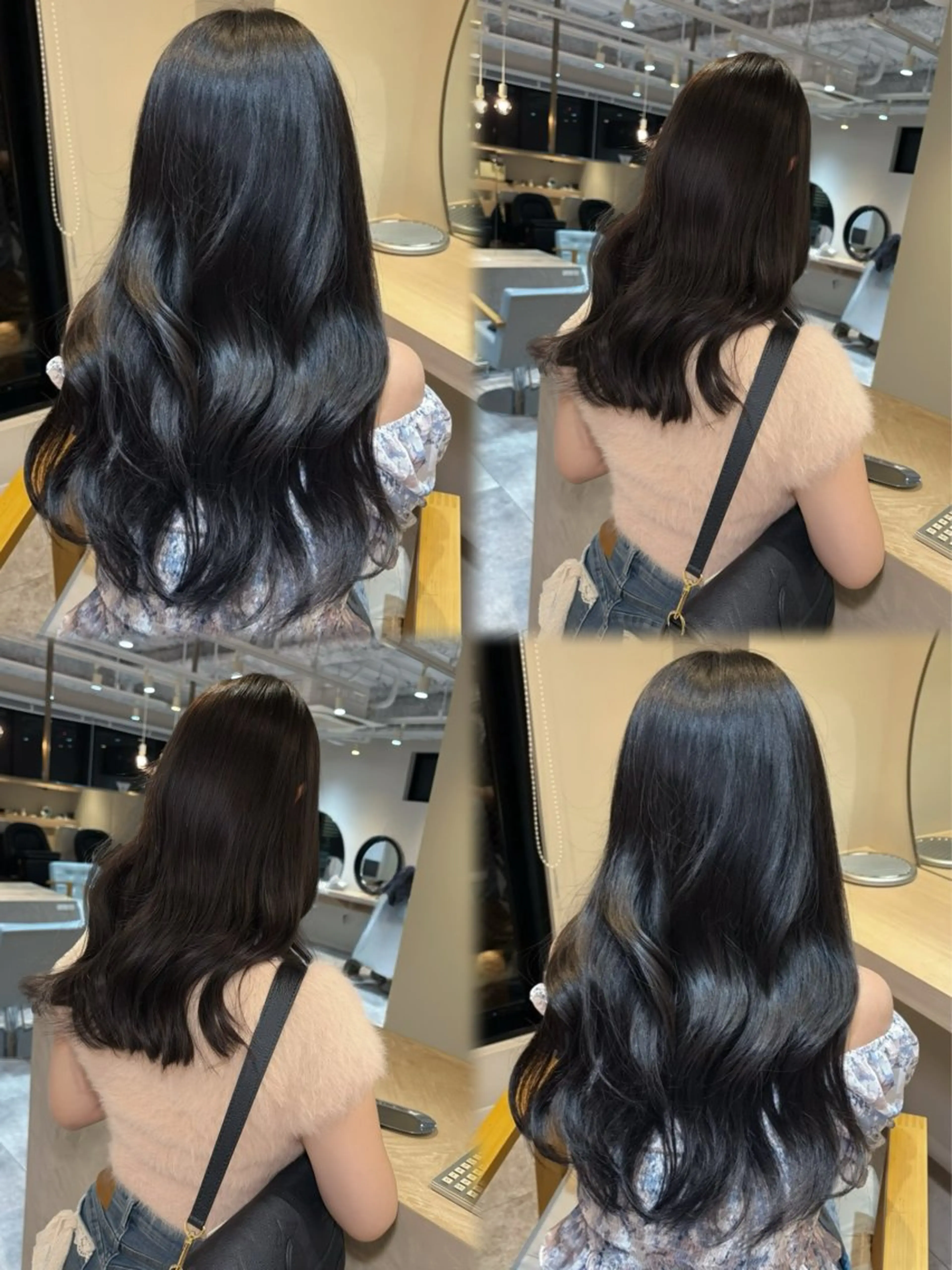 カラー＋髪質改善トリートメントの写真