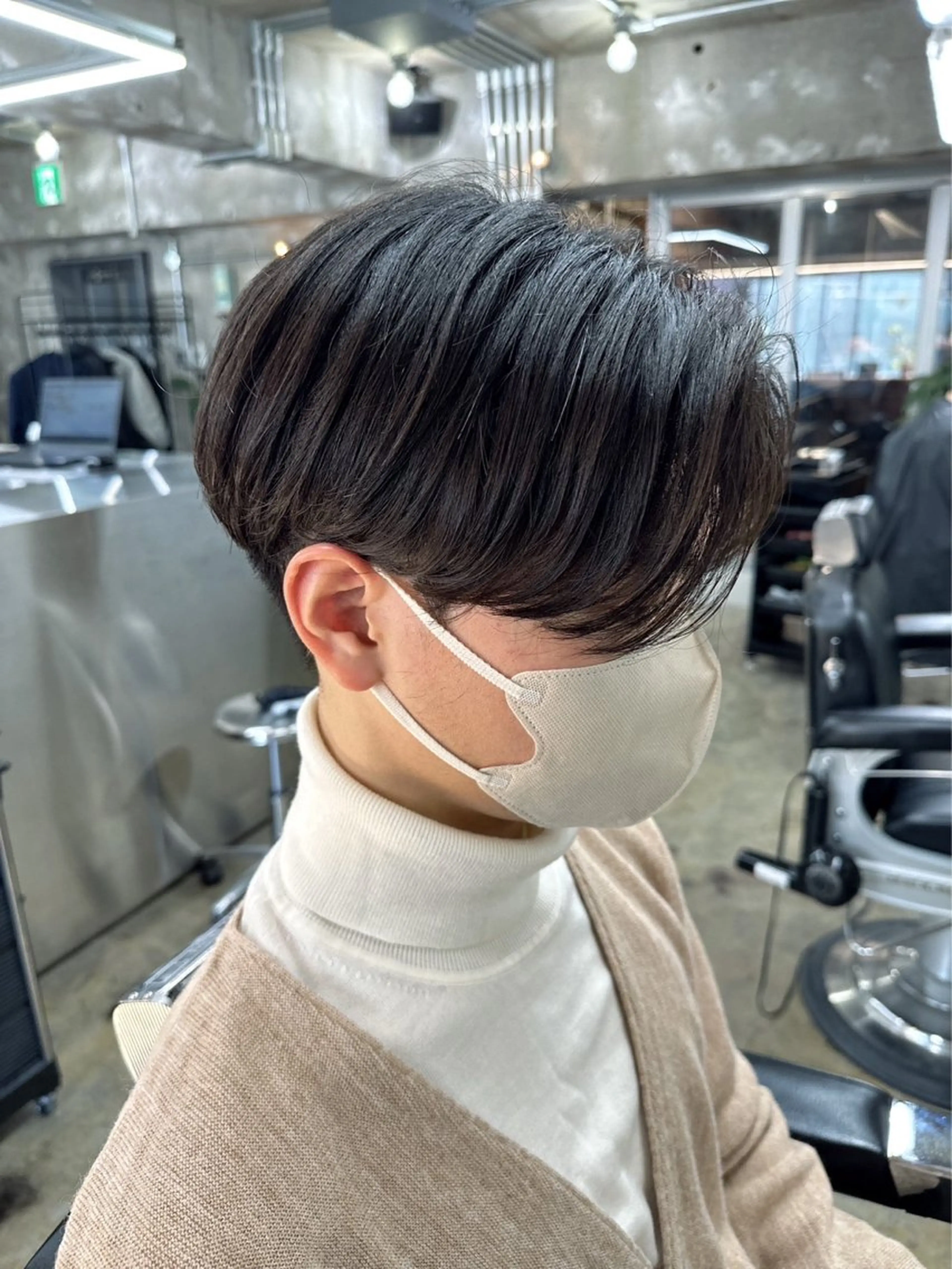 ショート メンズ 亀井隆汰/メンズ専門 パーマ特化美容師のヘアスタイル