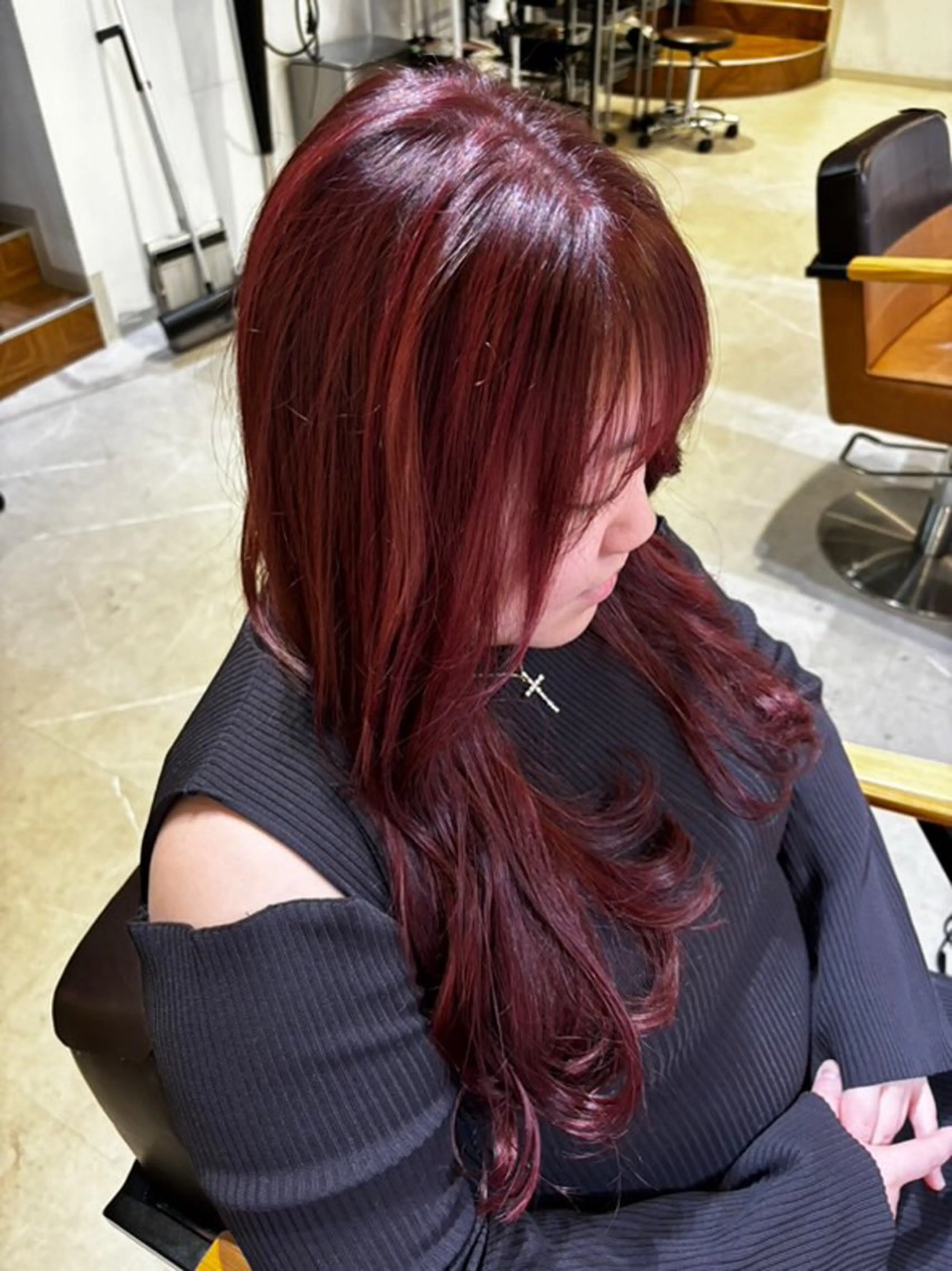 ロング カラー ヘアカラー DEUCE hair /ヒハルのヘアスタイル