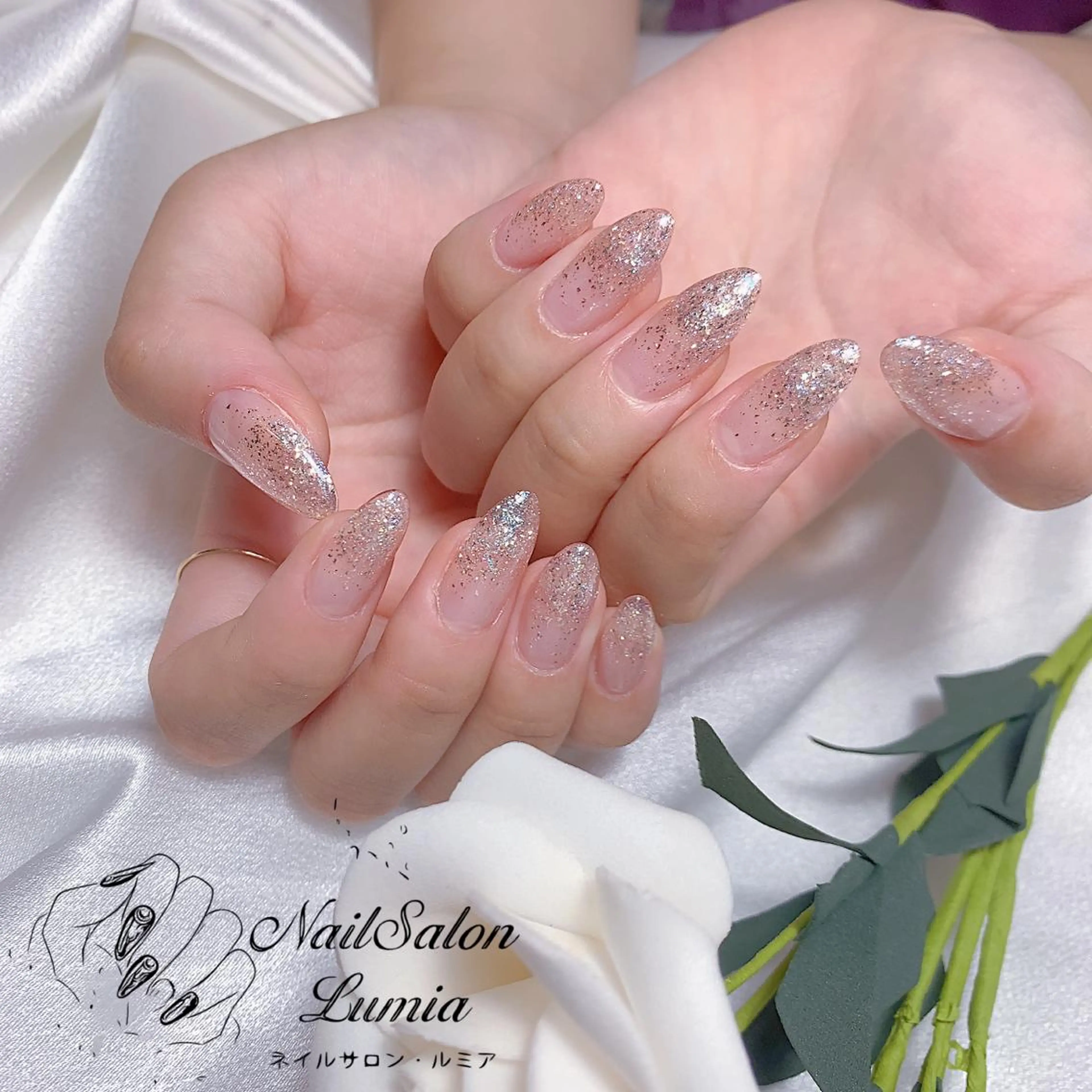 ネイル ハンドネイル ネイルサロン ルミア Lumia 店長のネイルデザイン