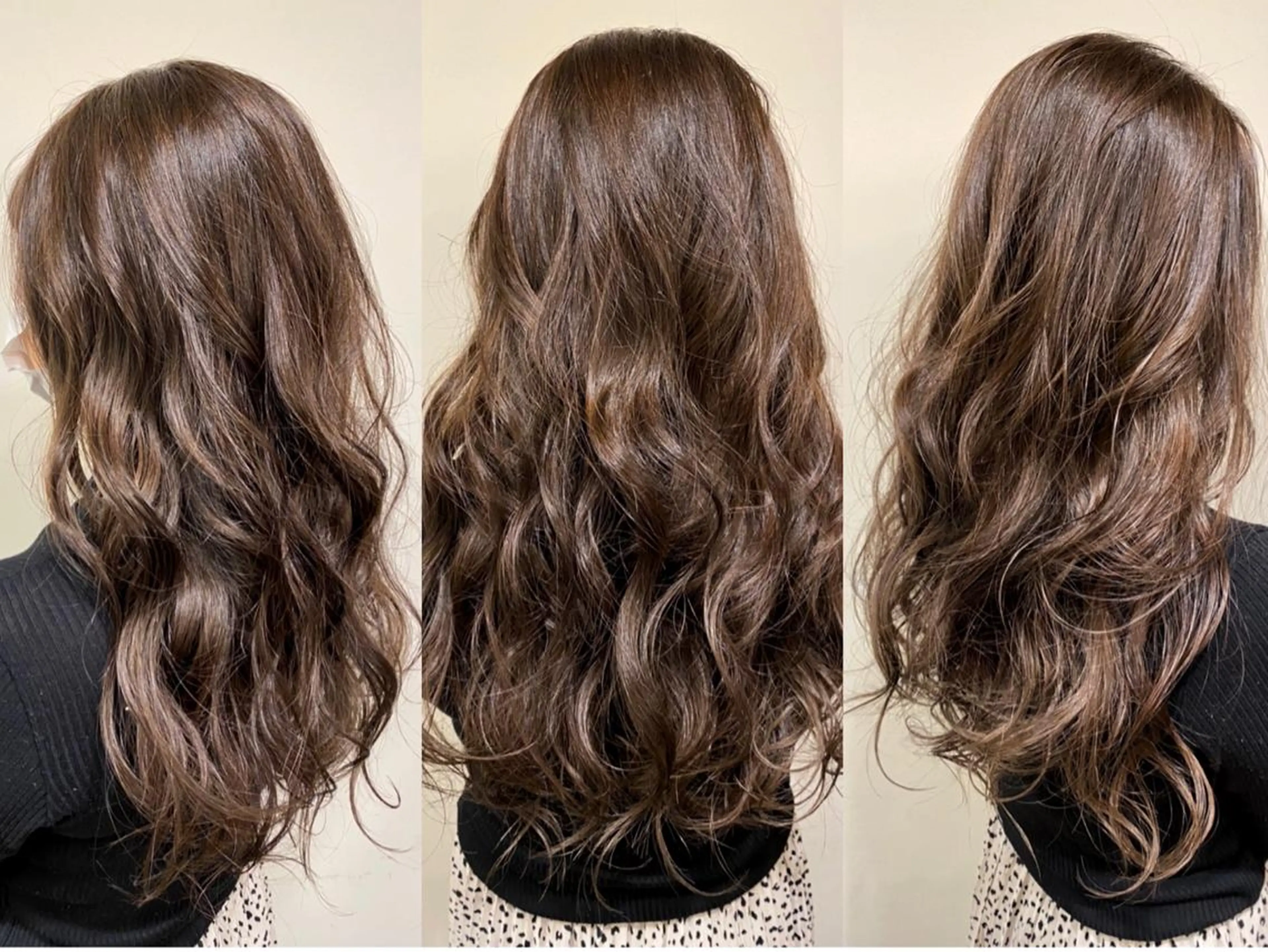 ロング Savoir GRANMASH【サヴォア　グランマッシュ】所属・ショート/レイヤー/ 透明感/グレージュのヘアスタイル