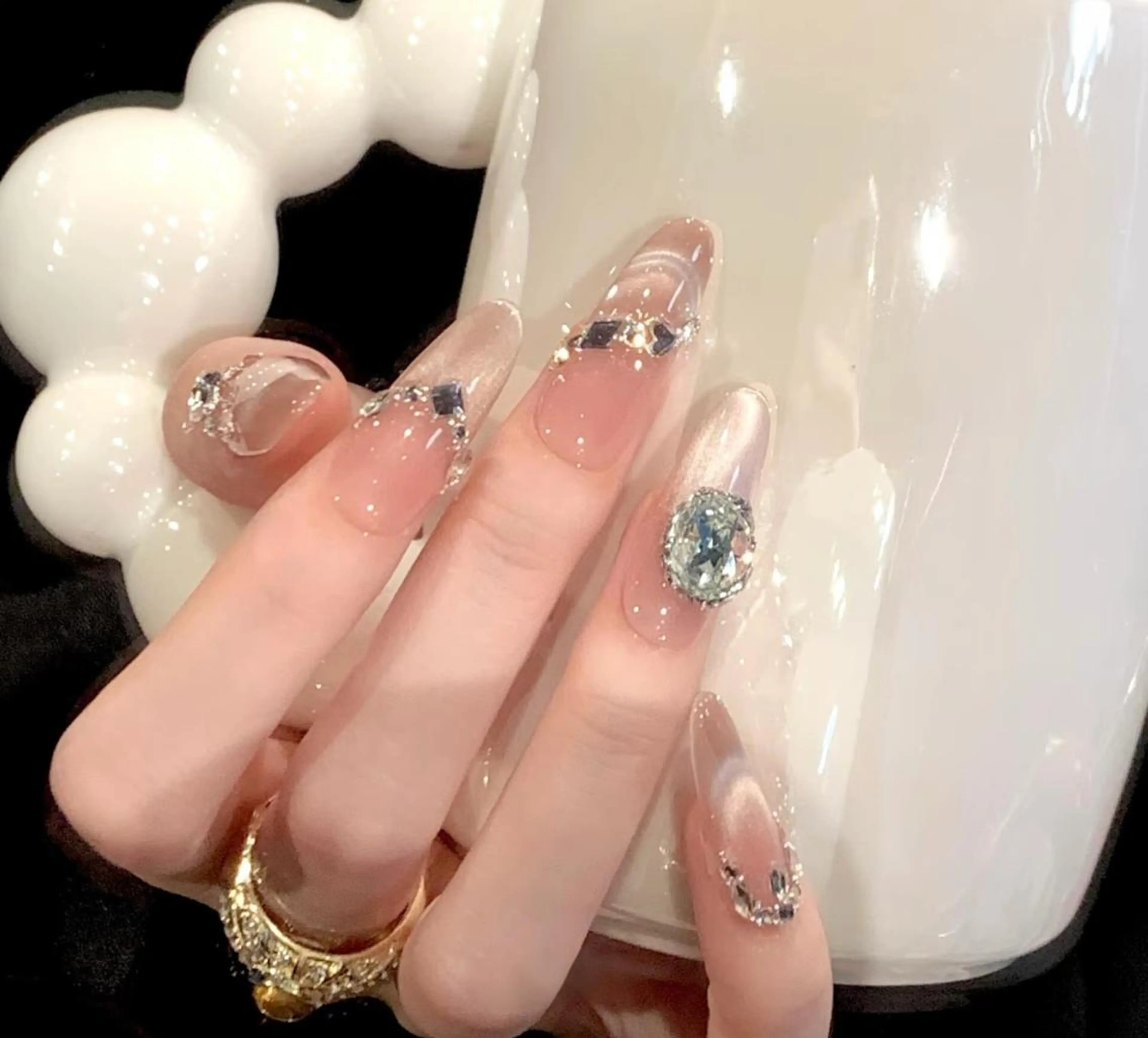 ネイル ハンドネイル By moonネイル 🌷ワンホン/韓国風のネイルデザイン