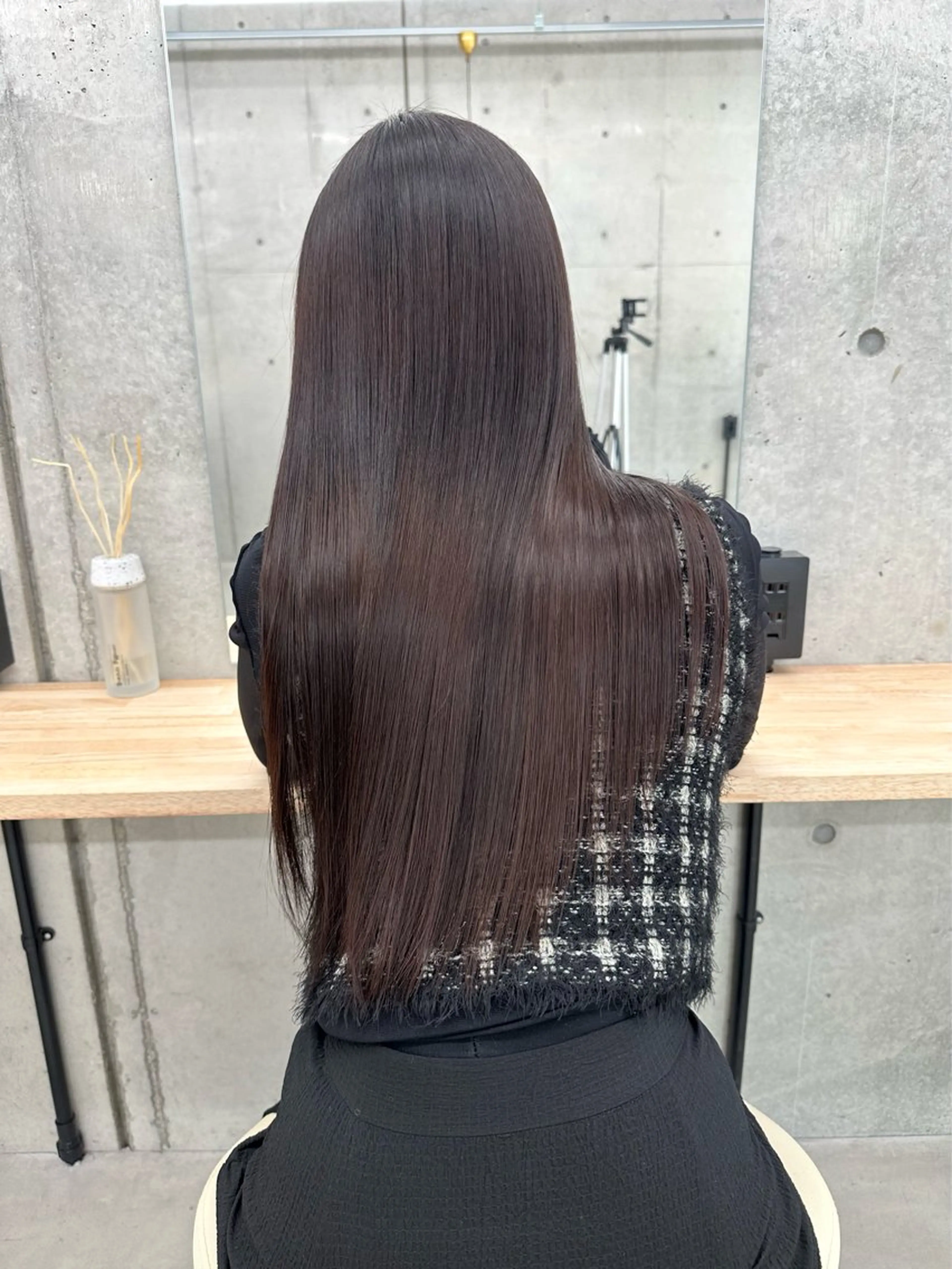 ロング CAMUE所属・髪質改善/縮毛矯正 ハイライトseiyaのヘアスタイル