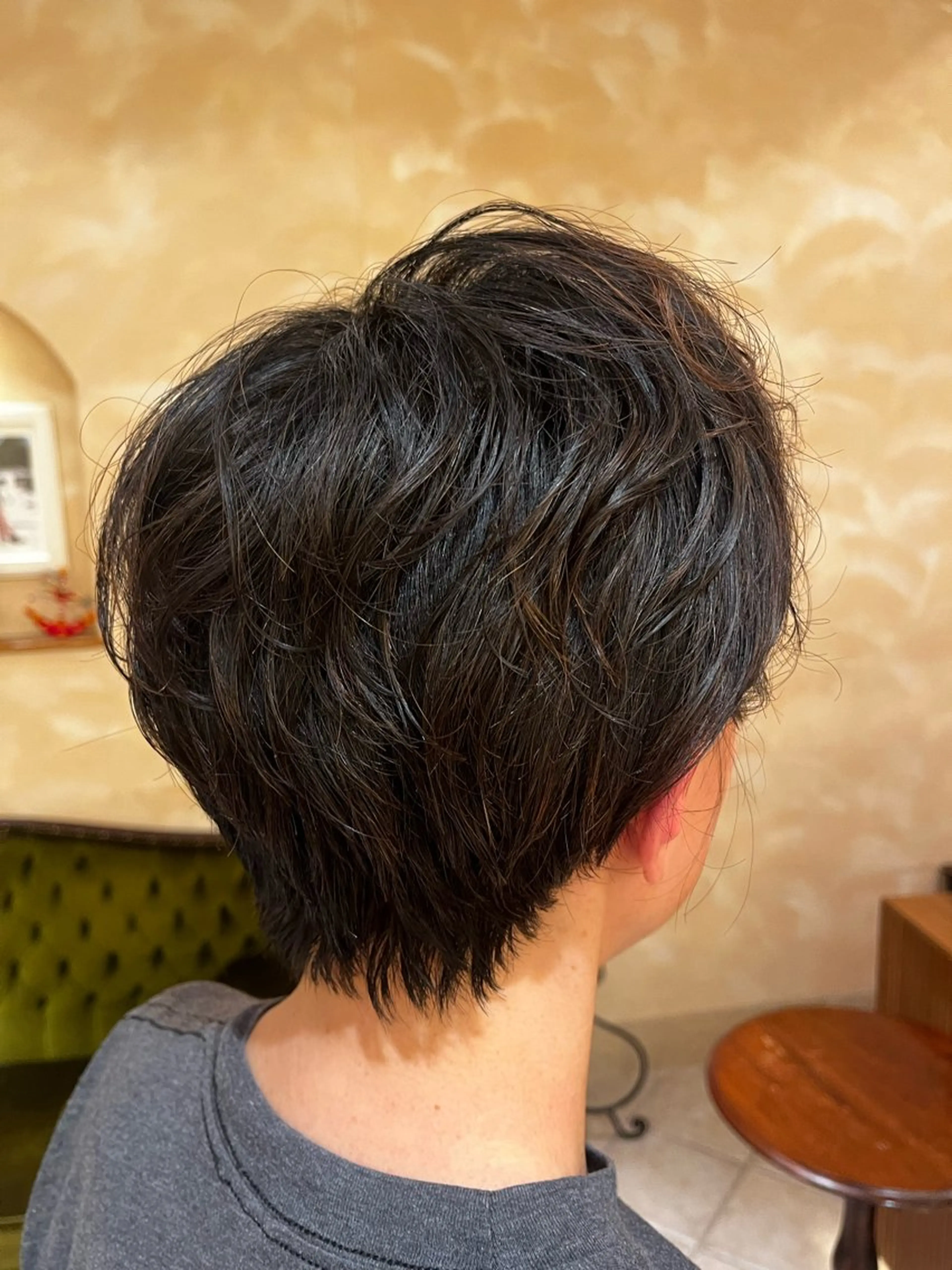 ショート 田内 満里奈のヘアスタイル