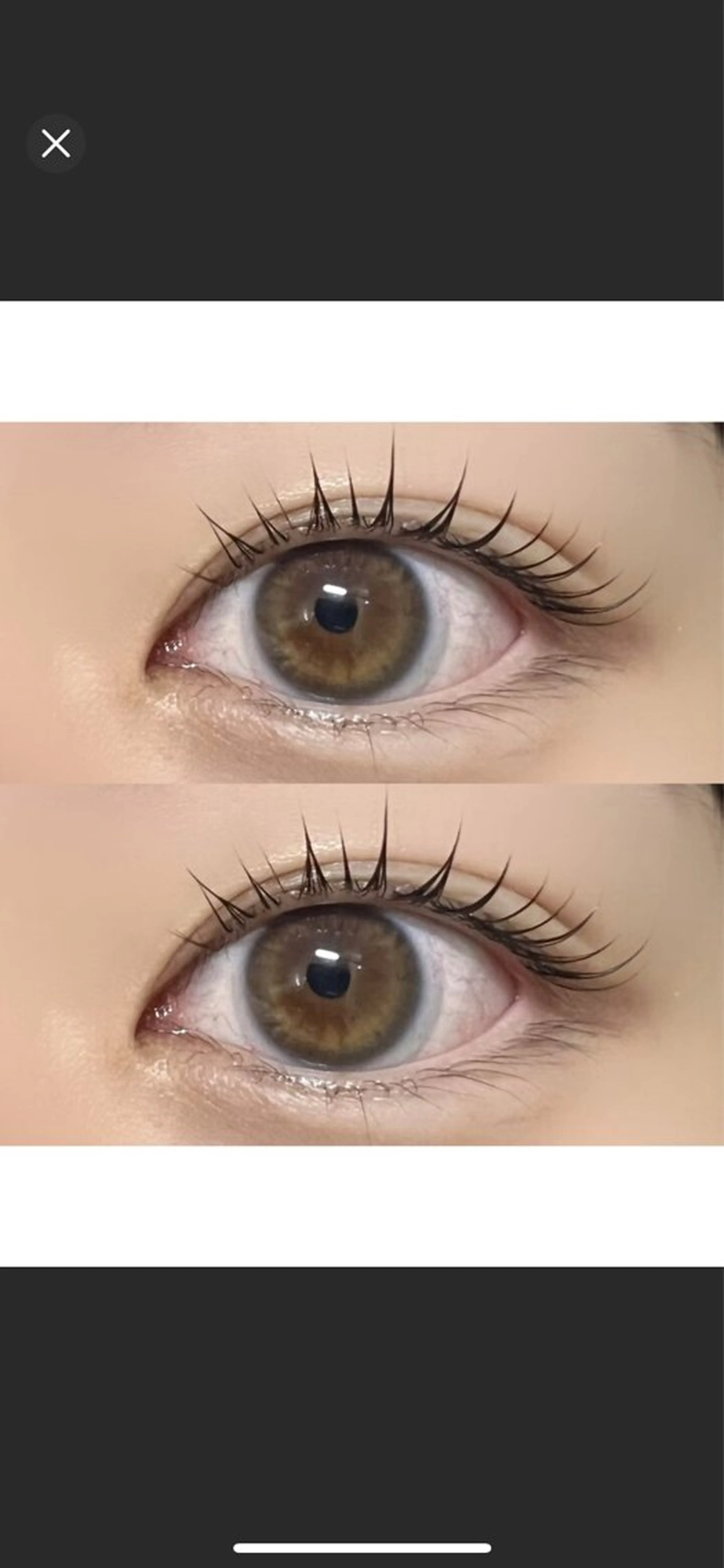 マツエク・マツパ Bean.所属・白川 あやかのマツエク・マツパデザイン