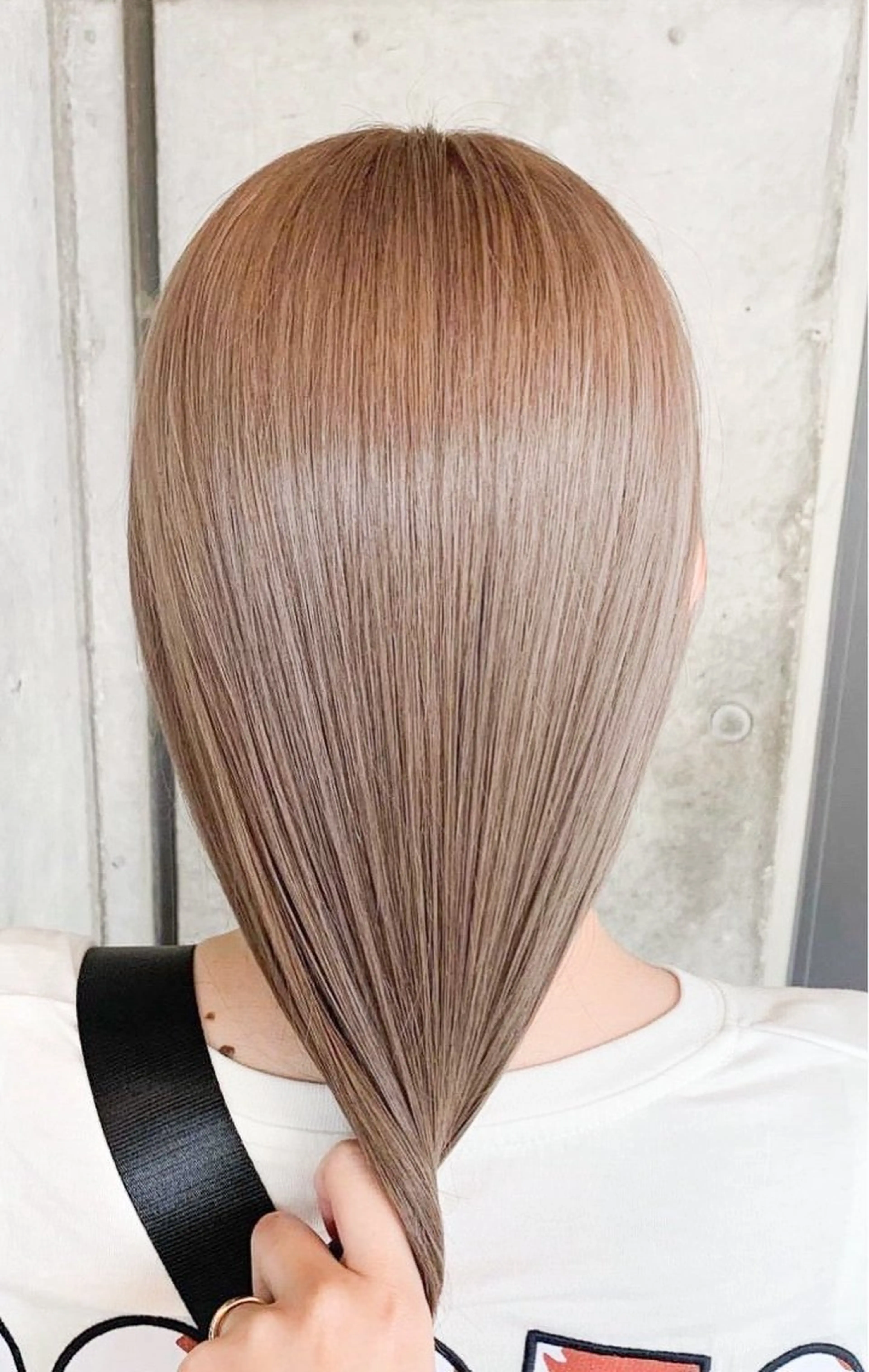 ロング カラー ヘアカラー トリートメント 🎨デザイン🥇 美髪・艶髪　日暮千敬のヘアスタイル