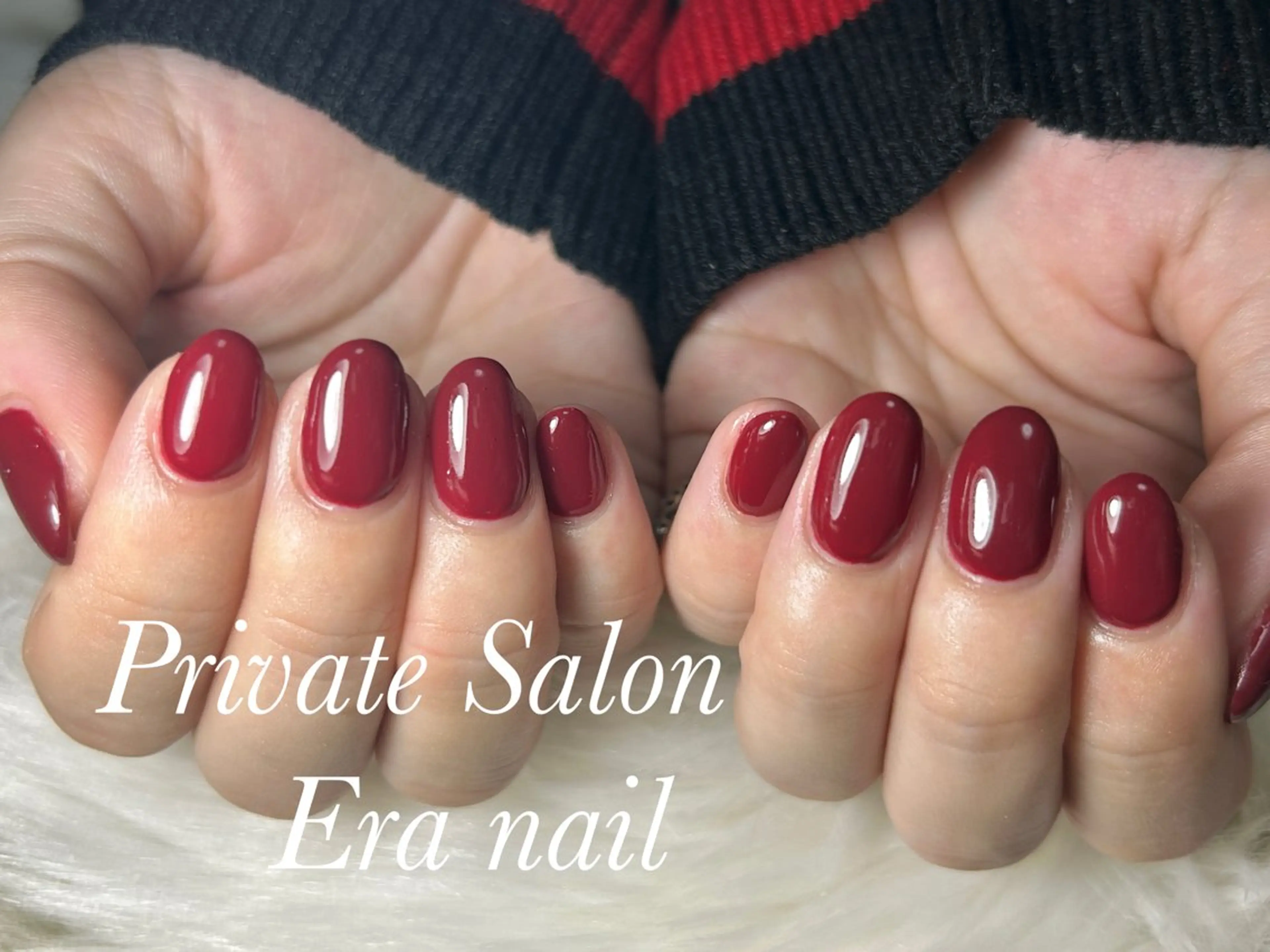 ネイル ワンカラーネイル ハンドネイル Era nailのネイルデザイン