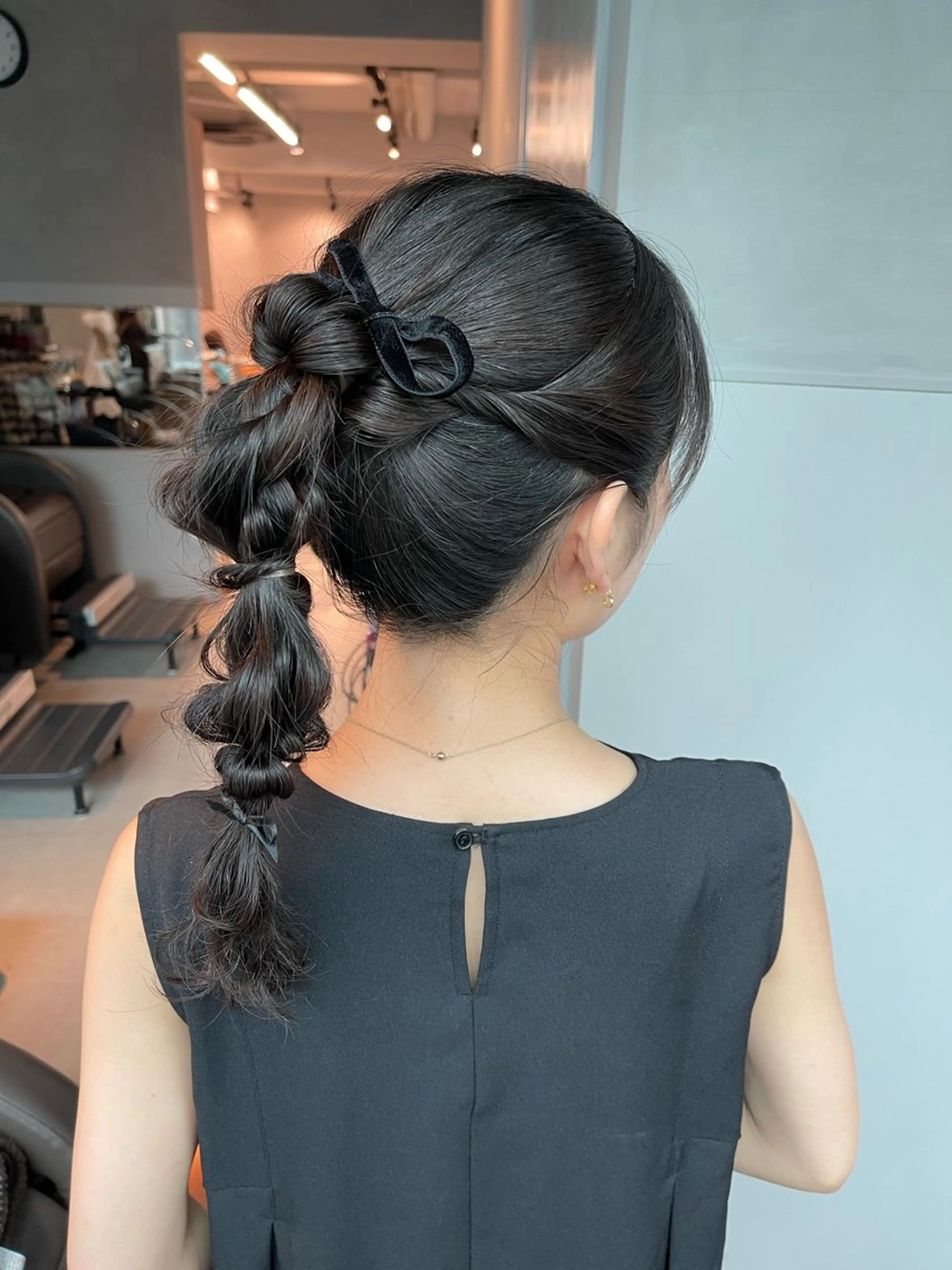 ヘアアレンジ 結婚式・ブライダル 卒業式のヘアスタイル ヘアセット charm《銀座》 ヘアセット/縮毛矯正のヘアスタイル