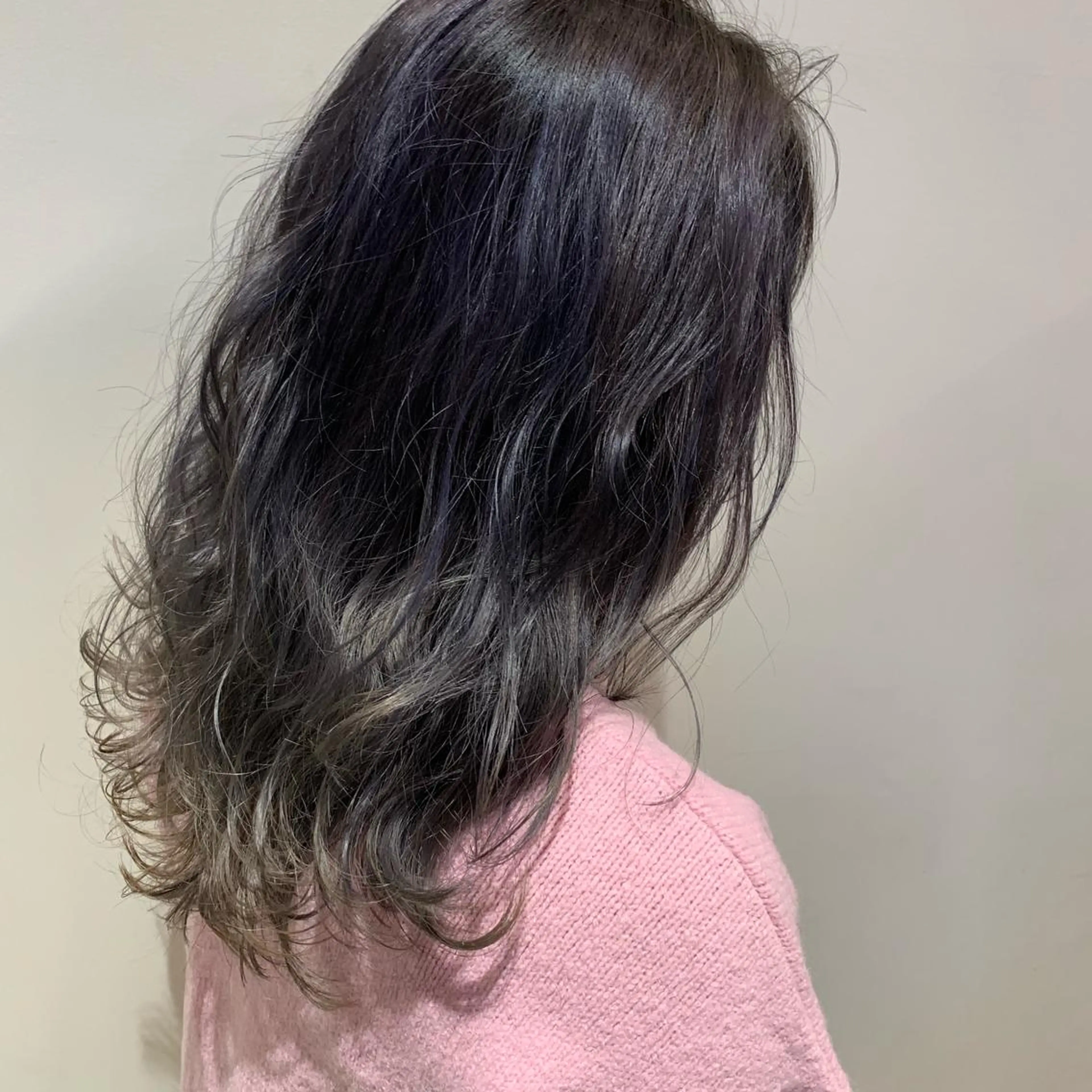 ミディアム カラー 心斎橋 美髪職人 近江のヘアスタイル