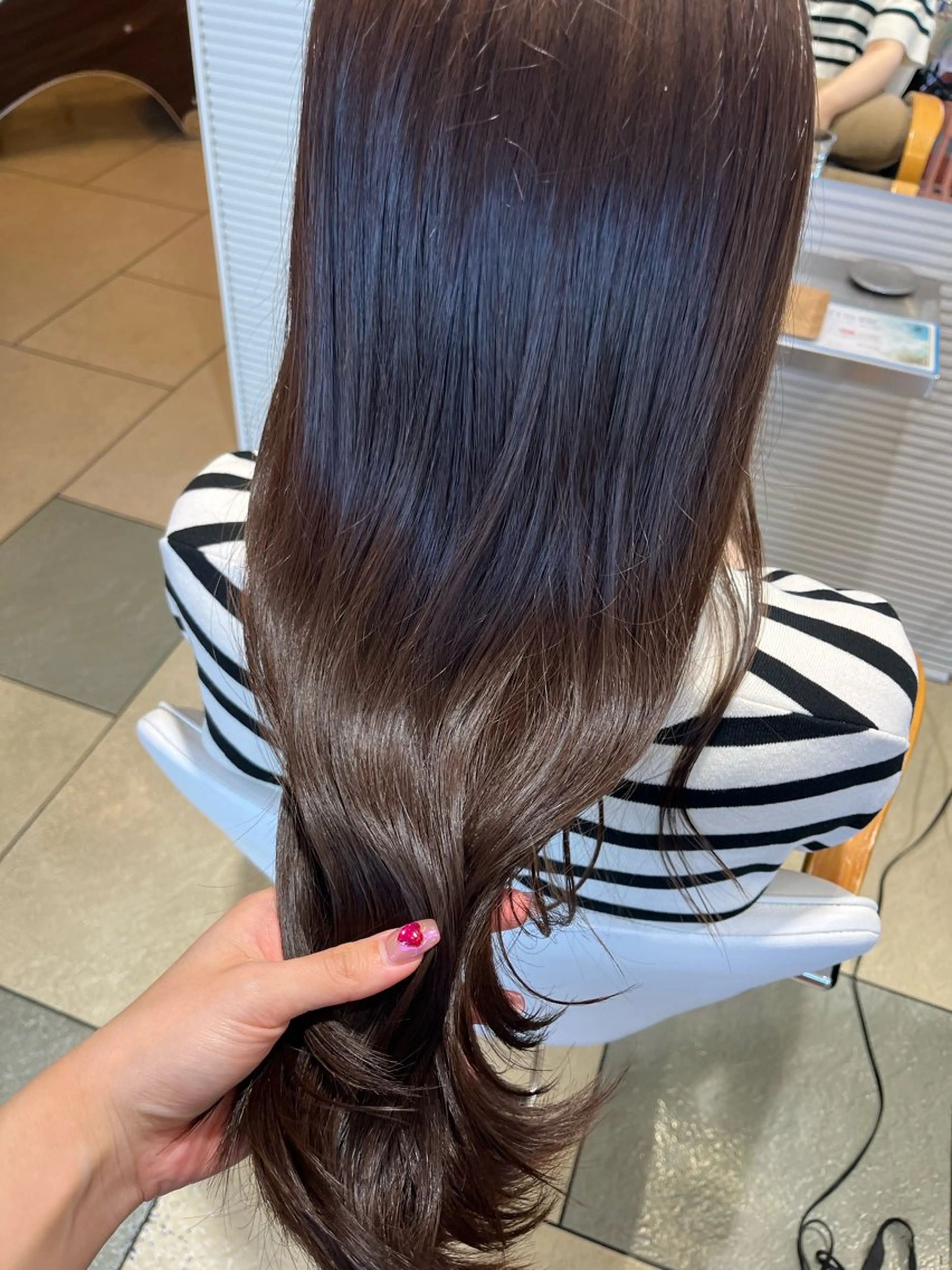 セミロング ボヌールソレイユ所属・☁️彦坂唯有/ 透明感カラー☁️のヘアスタイル