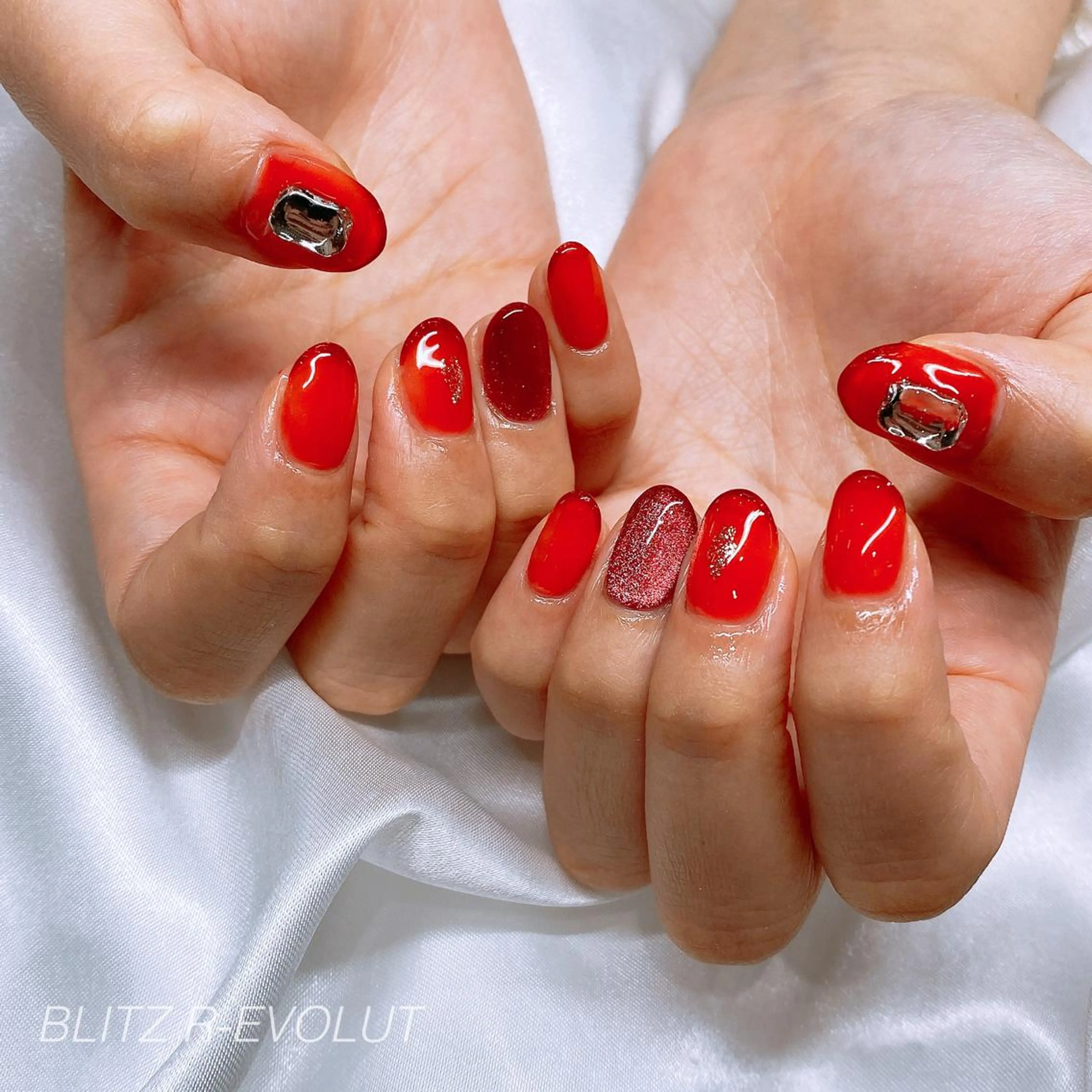 ネイル ☁️BLITZ 🎀笠原雪音🎀のネイルデザイン