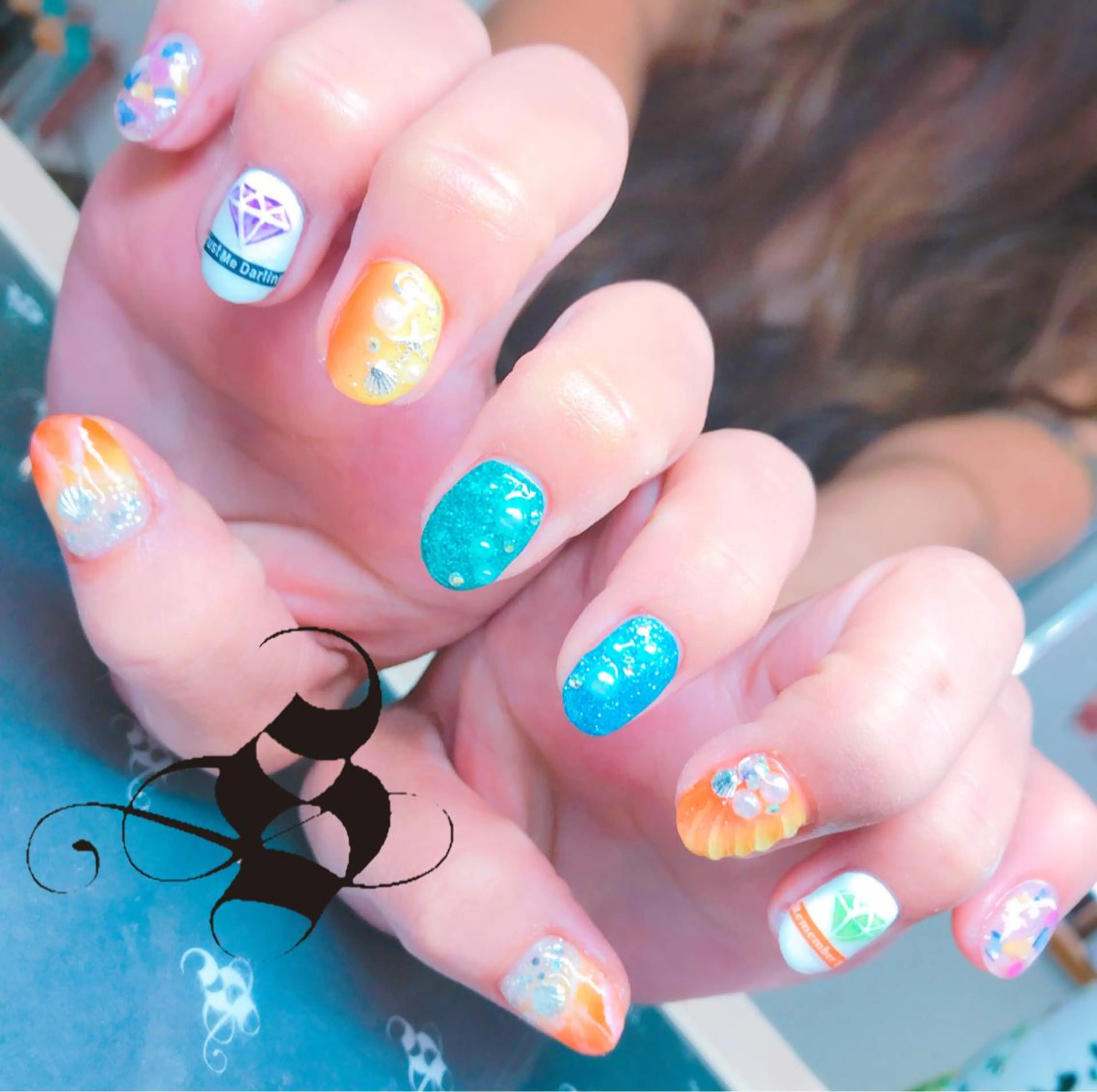 ネイル 長さ出し メンズネイル 持ち込み スカルプネイル ネイルチップ S&S 村田小百合のネイルデザイン